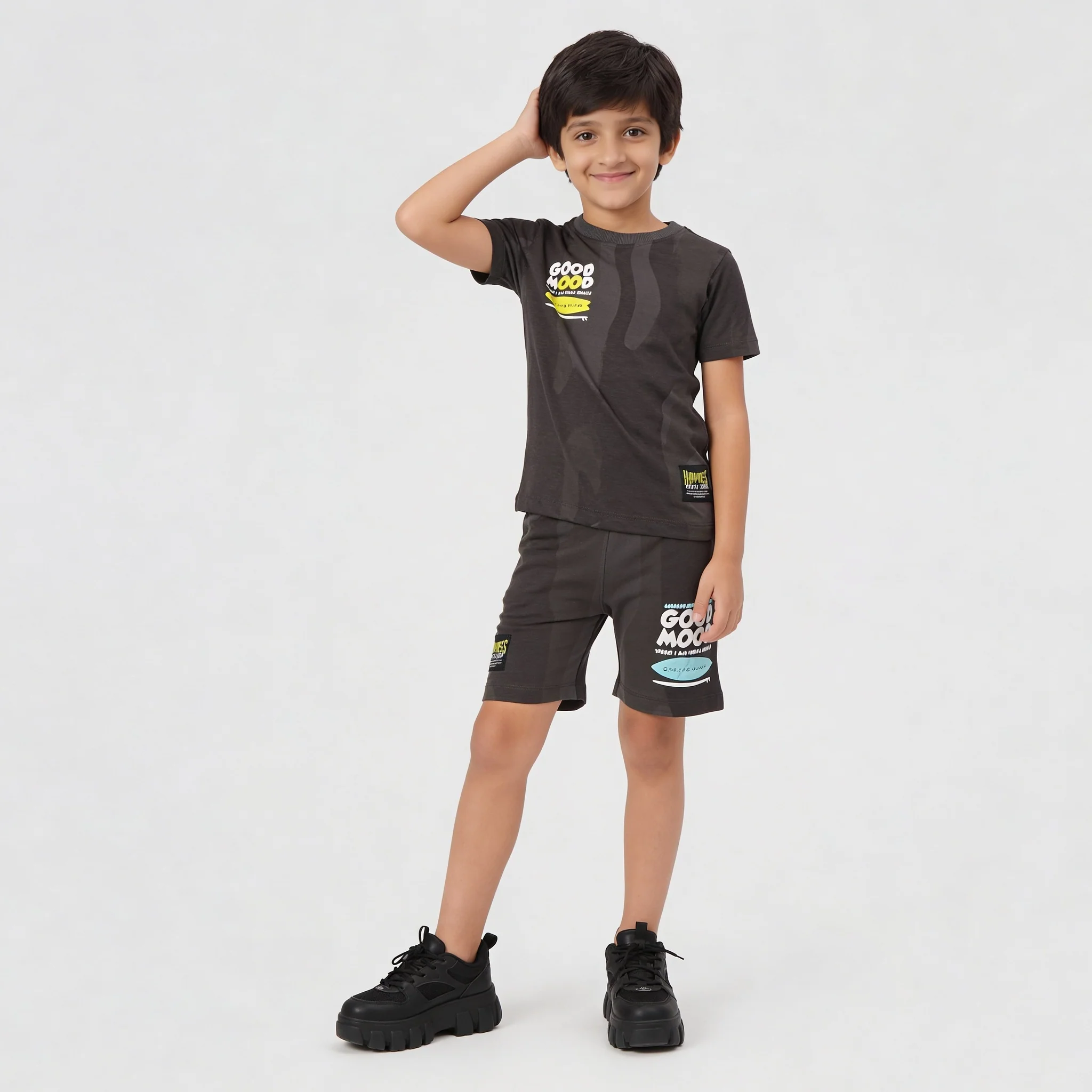 Boys Cotton Printed T-Shirt