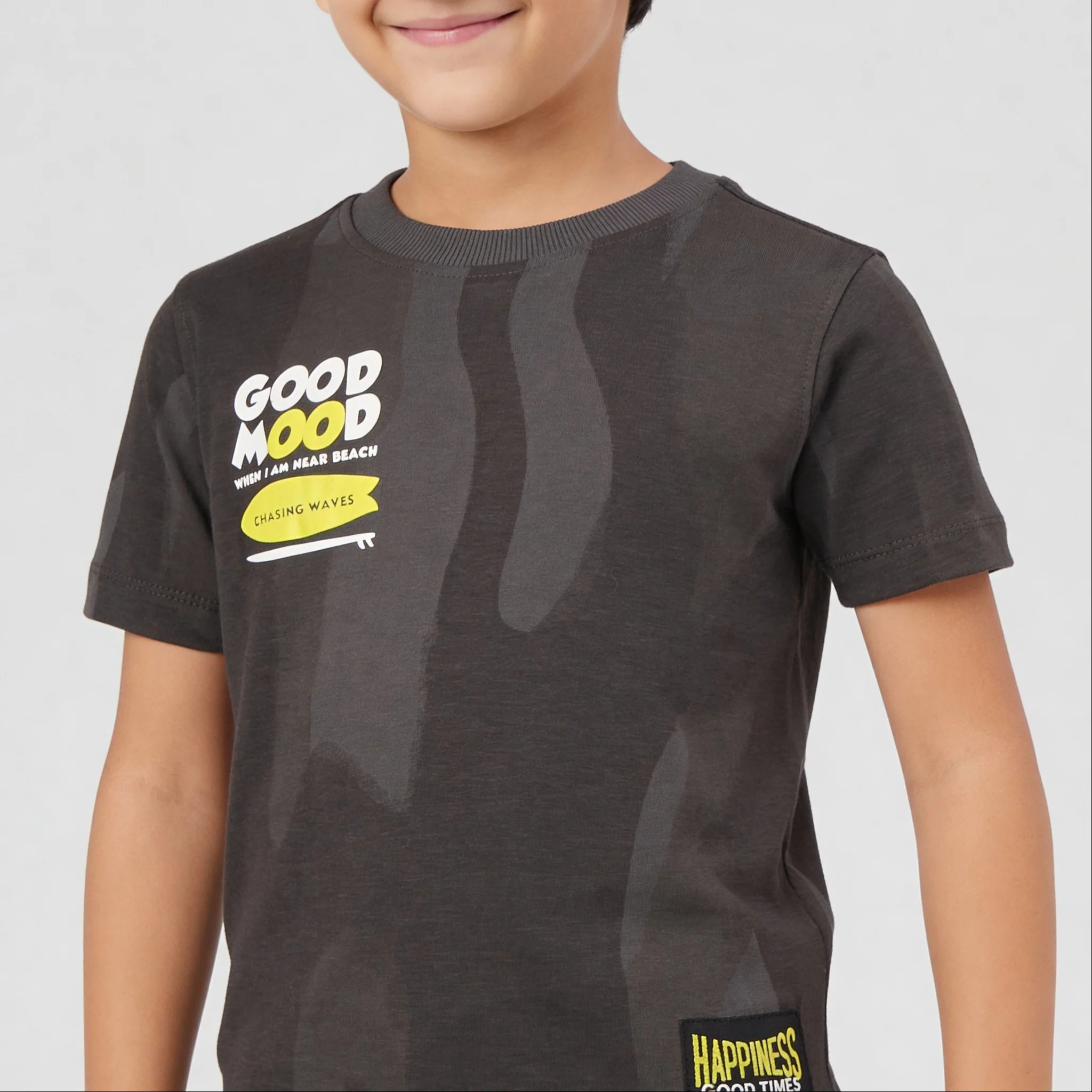 Boys Cotton Printed T-Shirt - Image 4