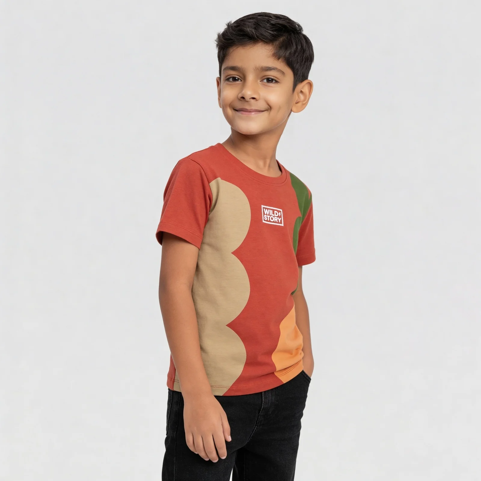 Boys Cotton Printed T-Shirt - Image 5