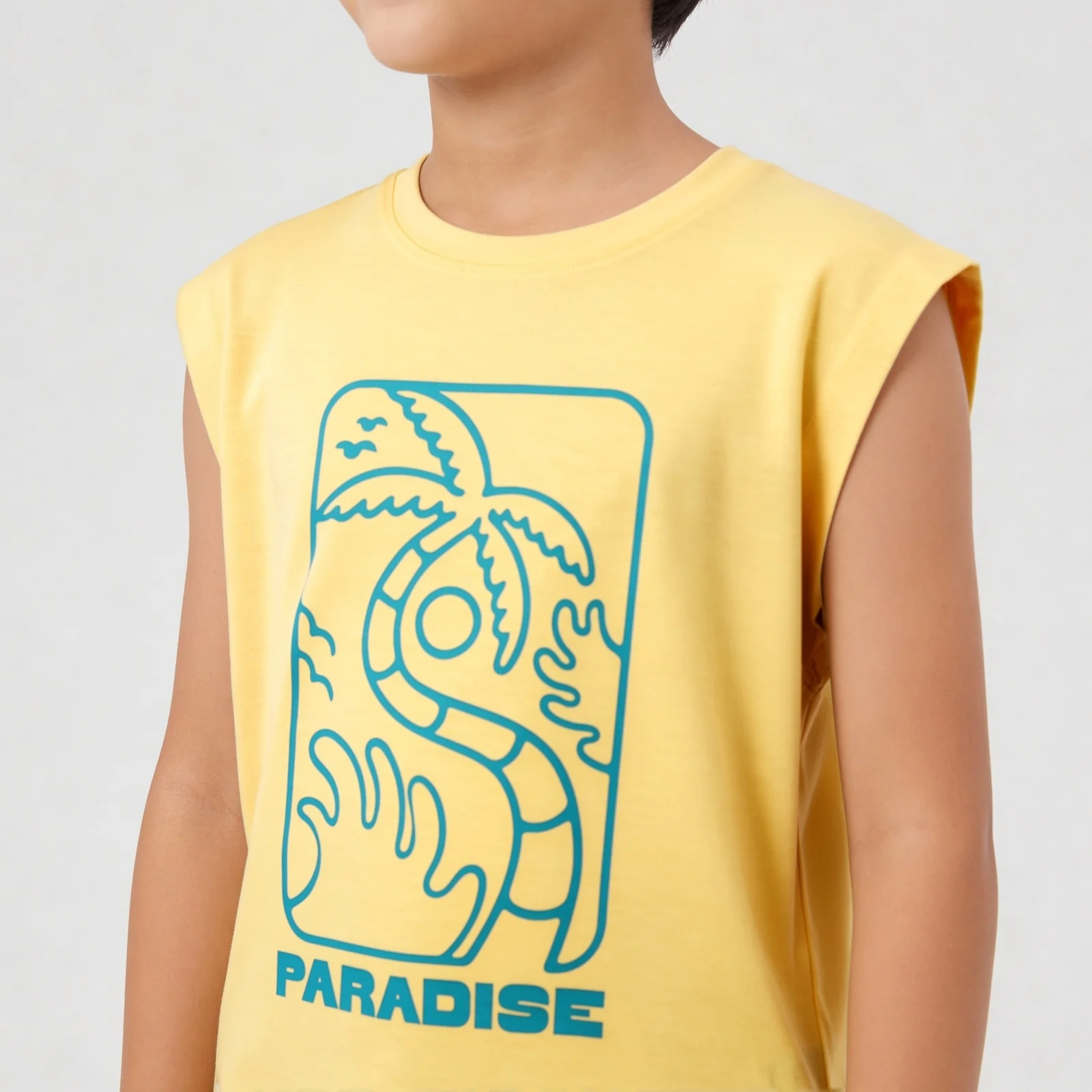 Boys Cotton Printed T-Shirt - Image 4