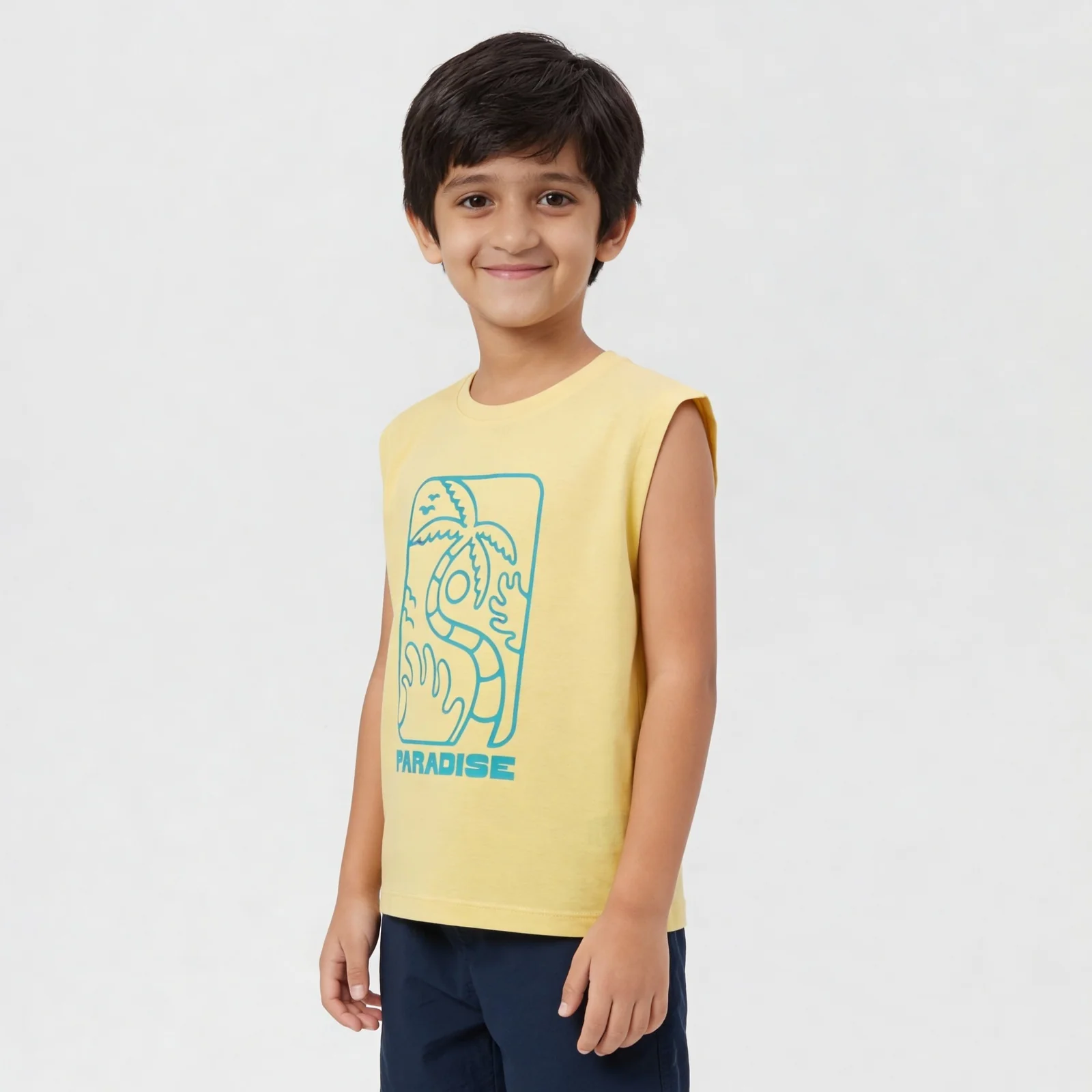 Boys Cotton Printed T-Shirt - Image 5