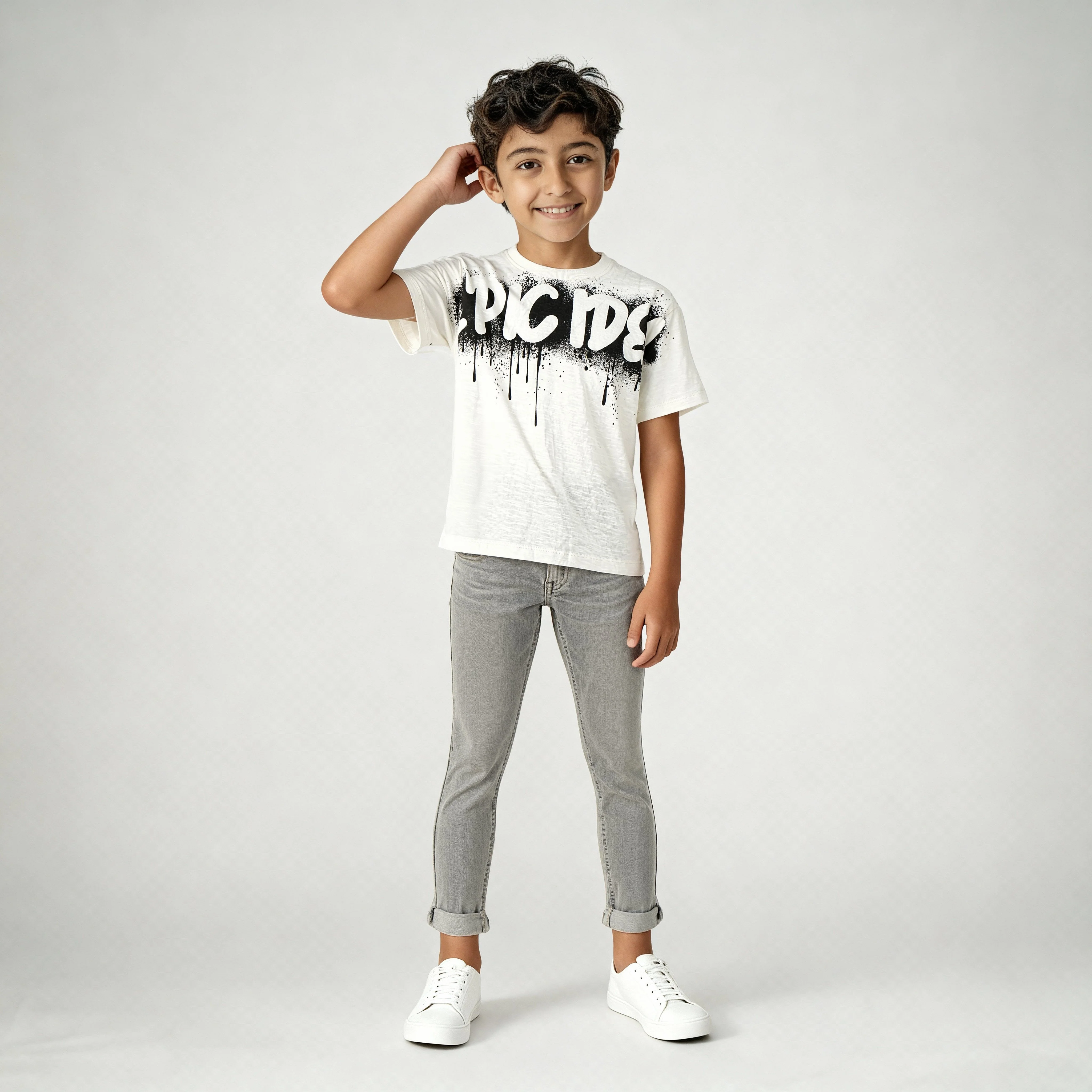 Boys Cotton Printed Weekend T-Shirt