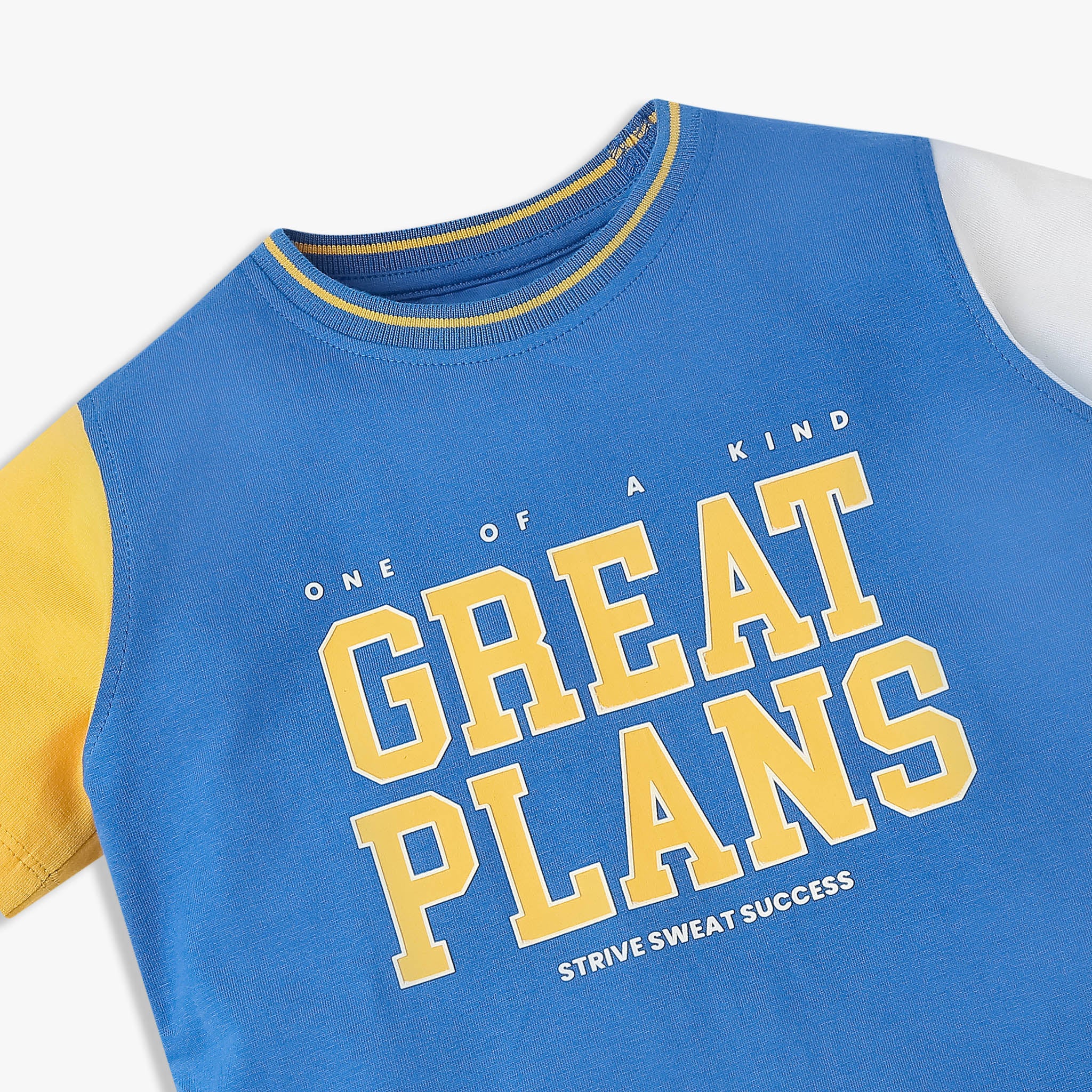 Boys Cotton Cut and Sew Weekend T-Shirt - Image 3