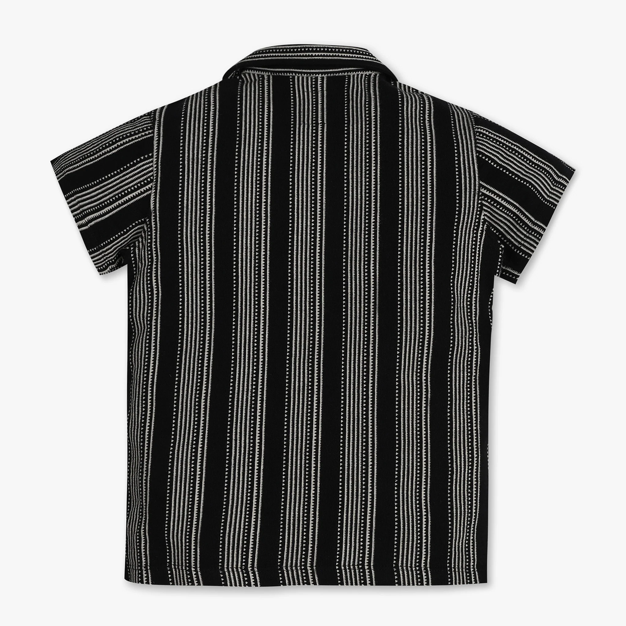 Boys Cotton Striped Shirt - Image 2