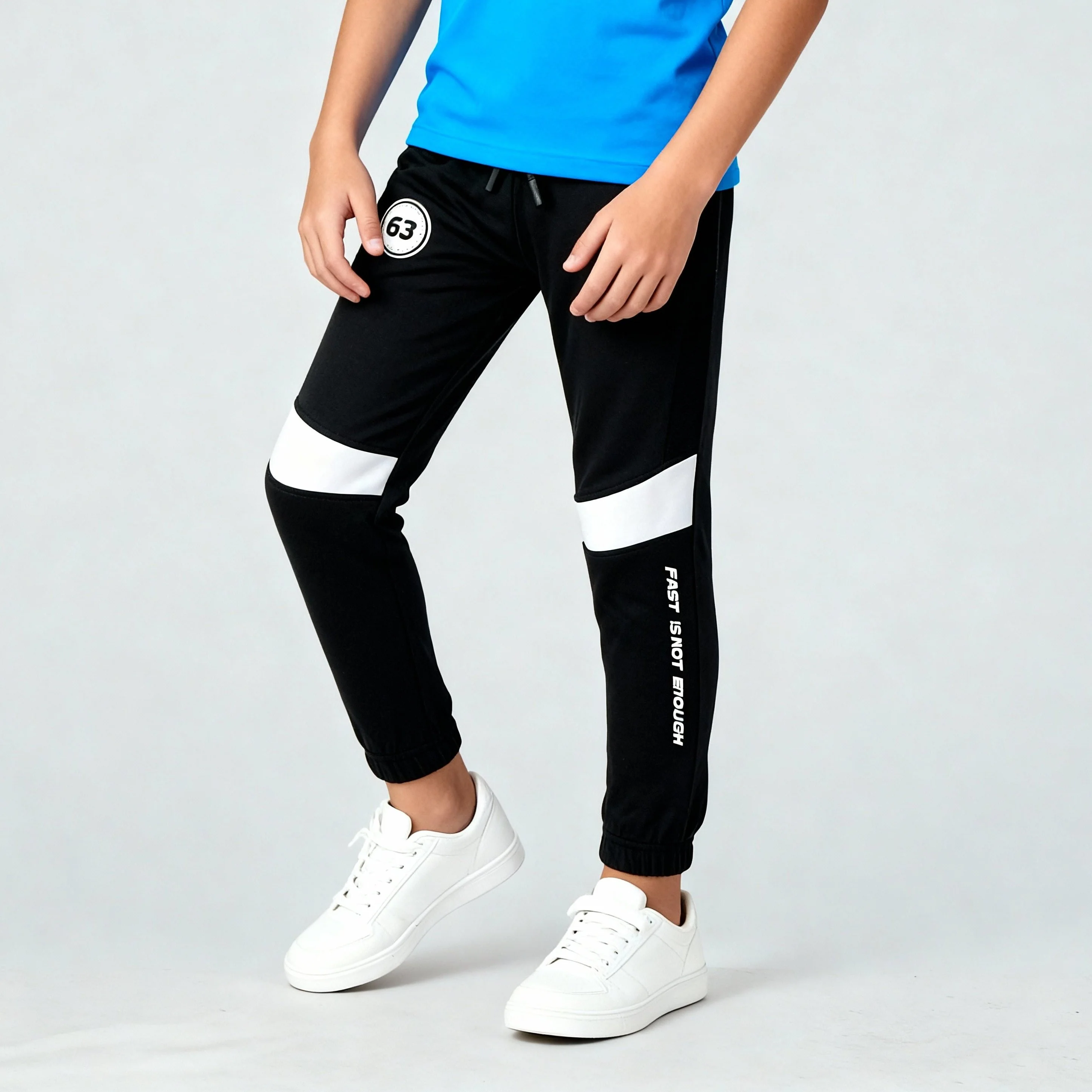 Boys Cotton Speed Dash Joggers - Image 4