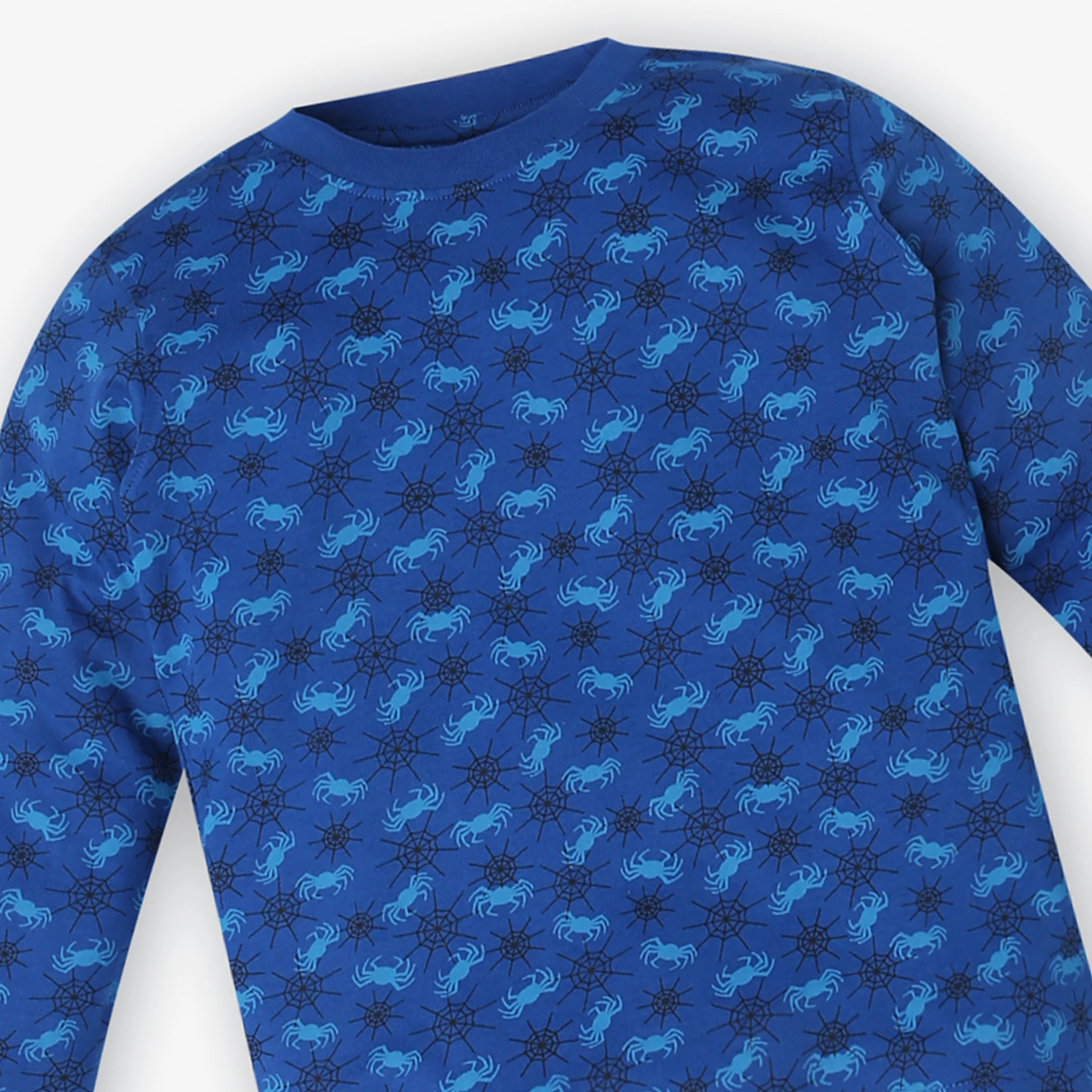 Boys Cotton T-Shirt and Trackpant Sleepwear Set - Image 4