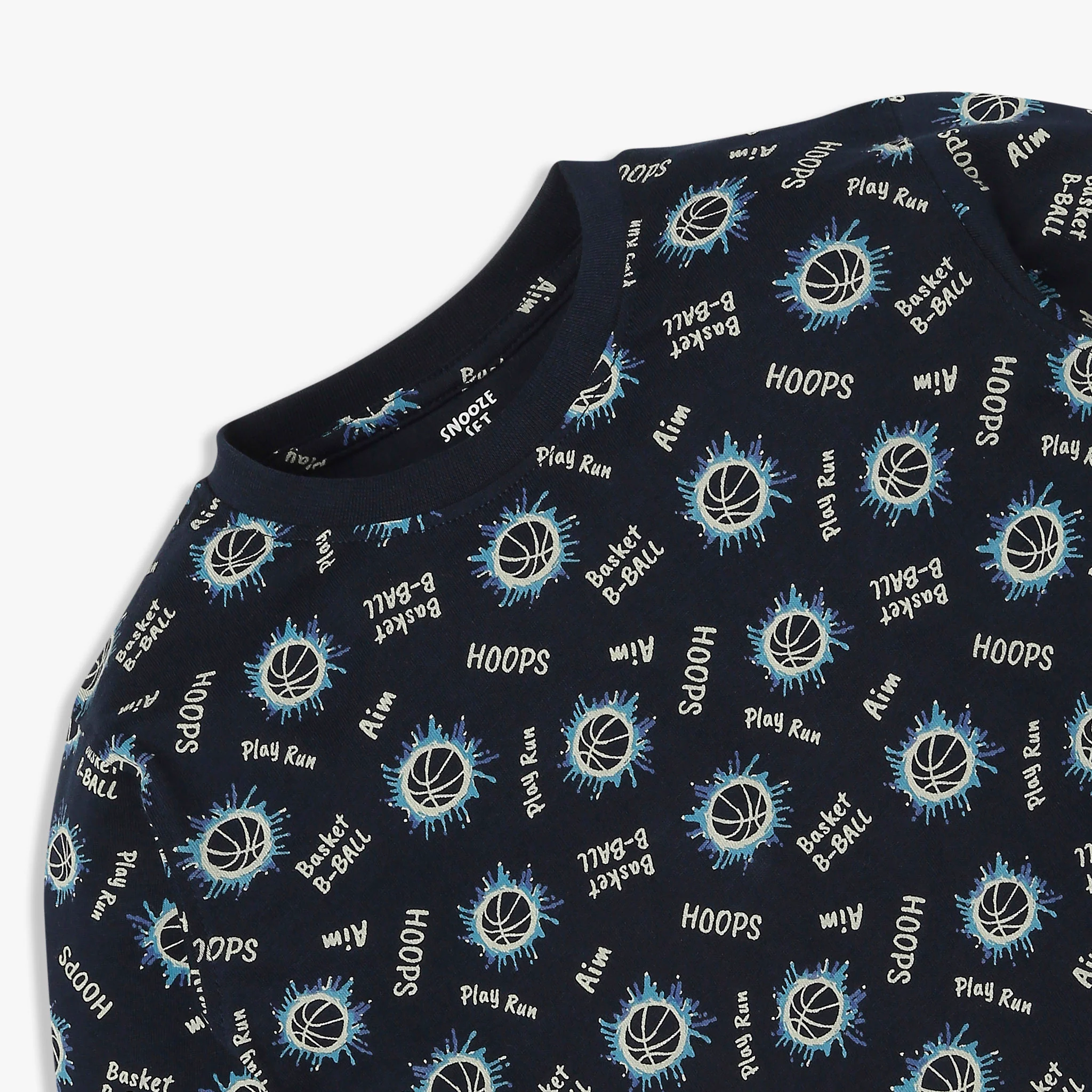 Boys Cotton T-Shirt with Track Pant Sleepwear Sets - Image 4