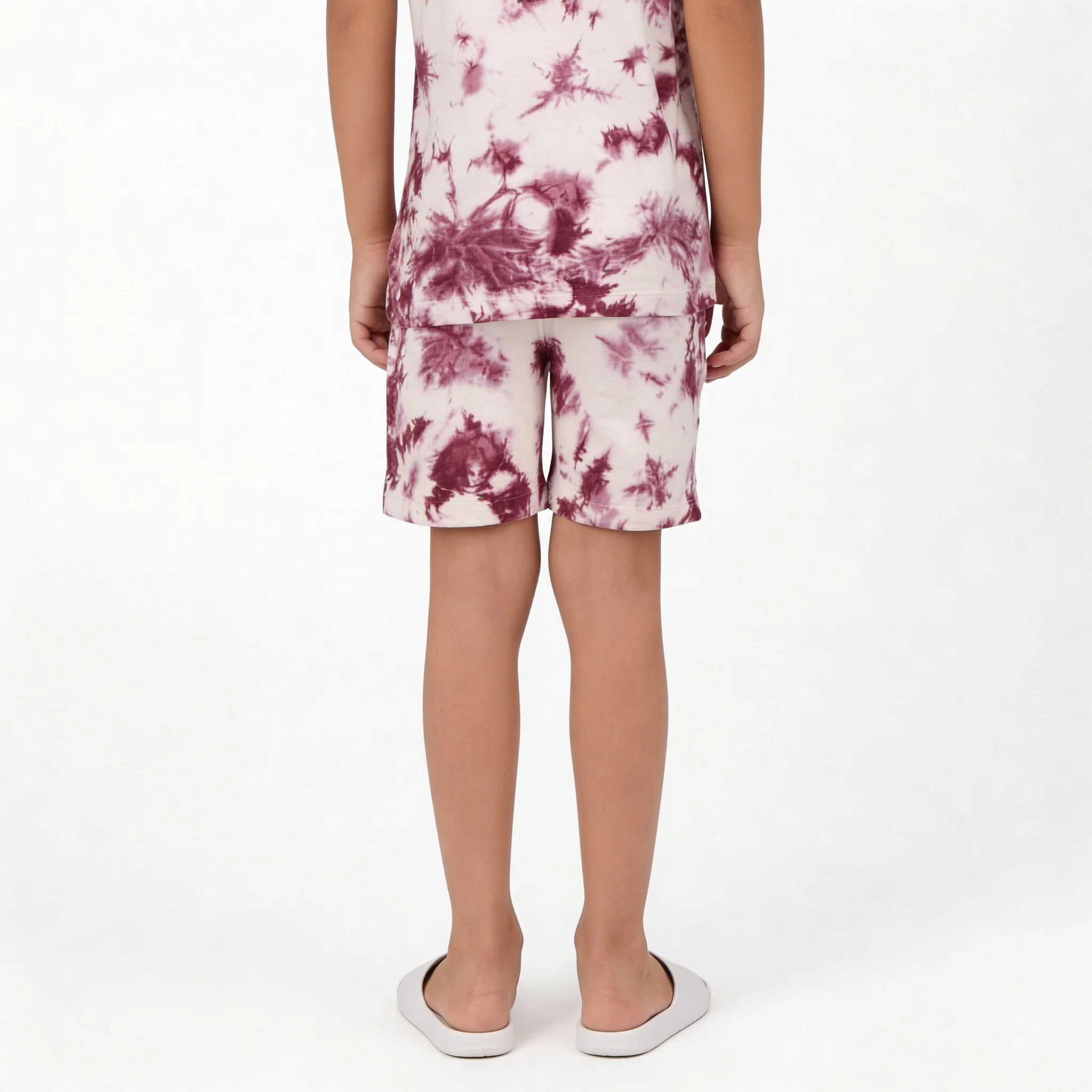 Boys Cotton Tie - Dye Shorts - Image 3