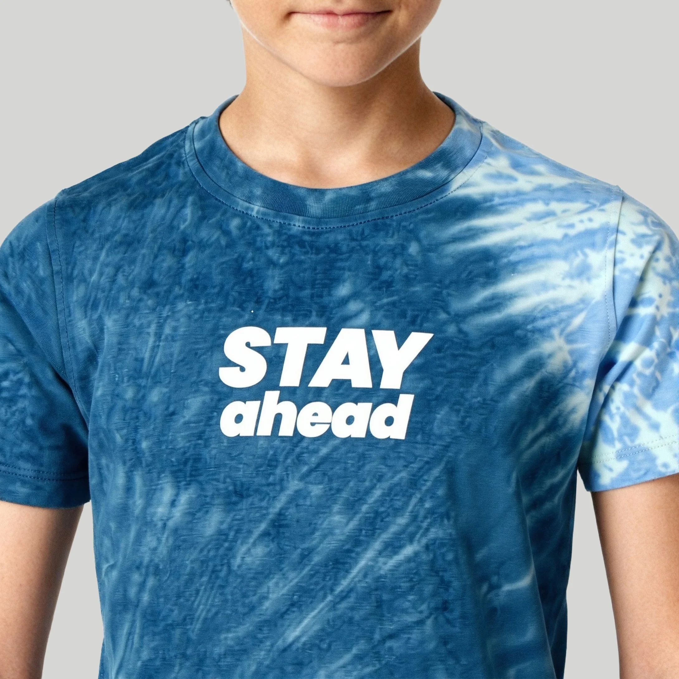 Boys Cotton Tie - Dye Skiddle T-Shirt - Image 4