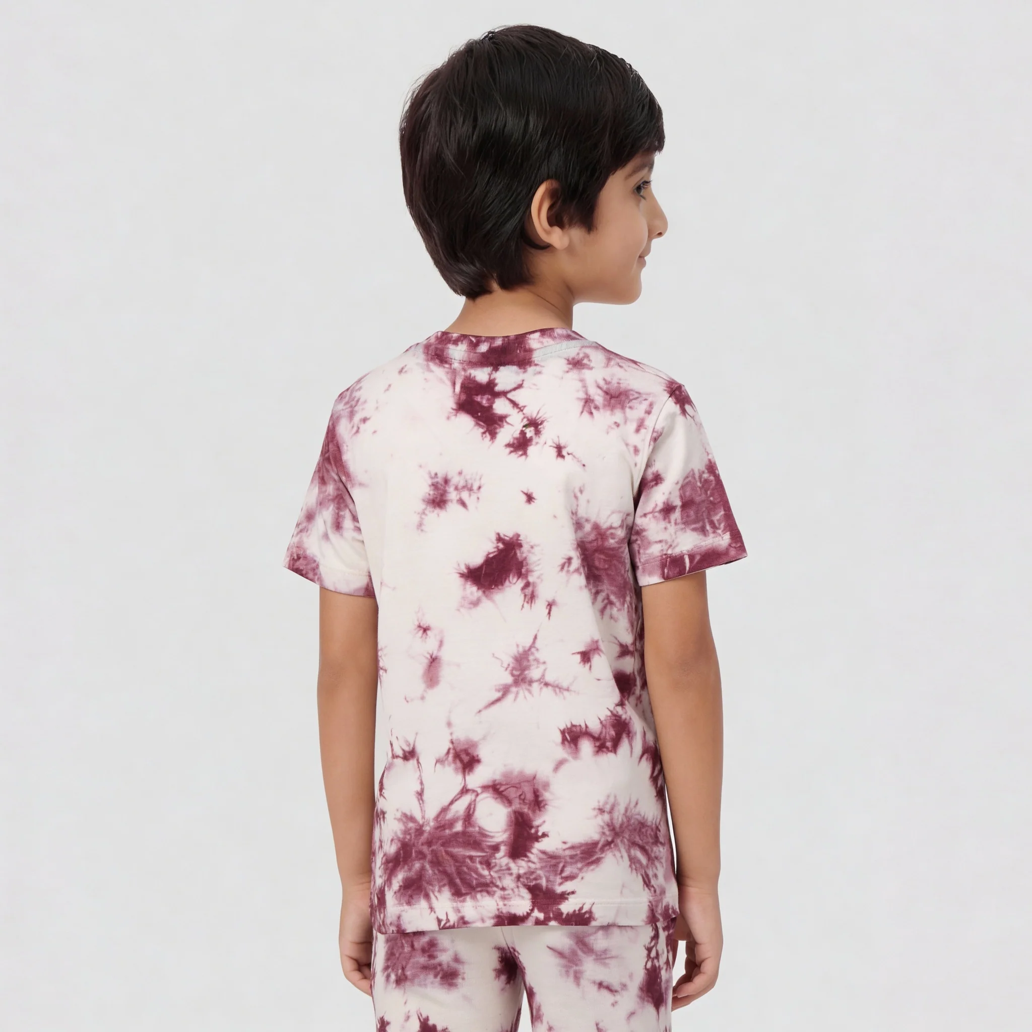 Boys Cotton Tie - Dye T-Shirt - Image 3