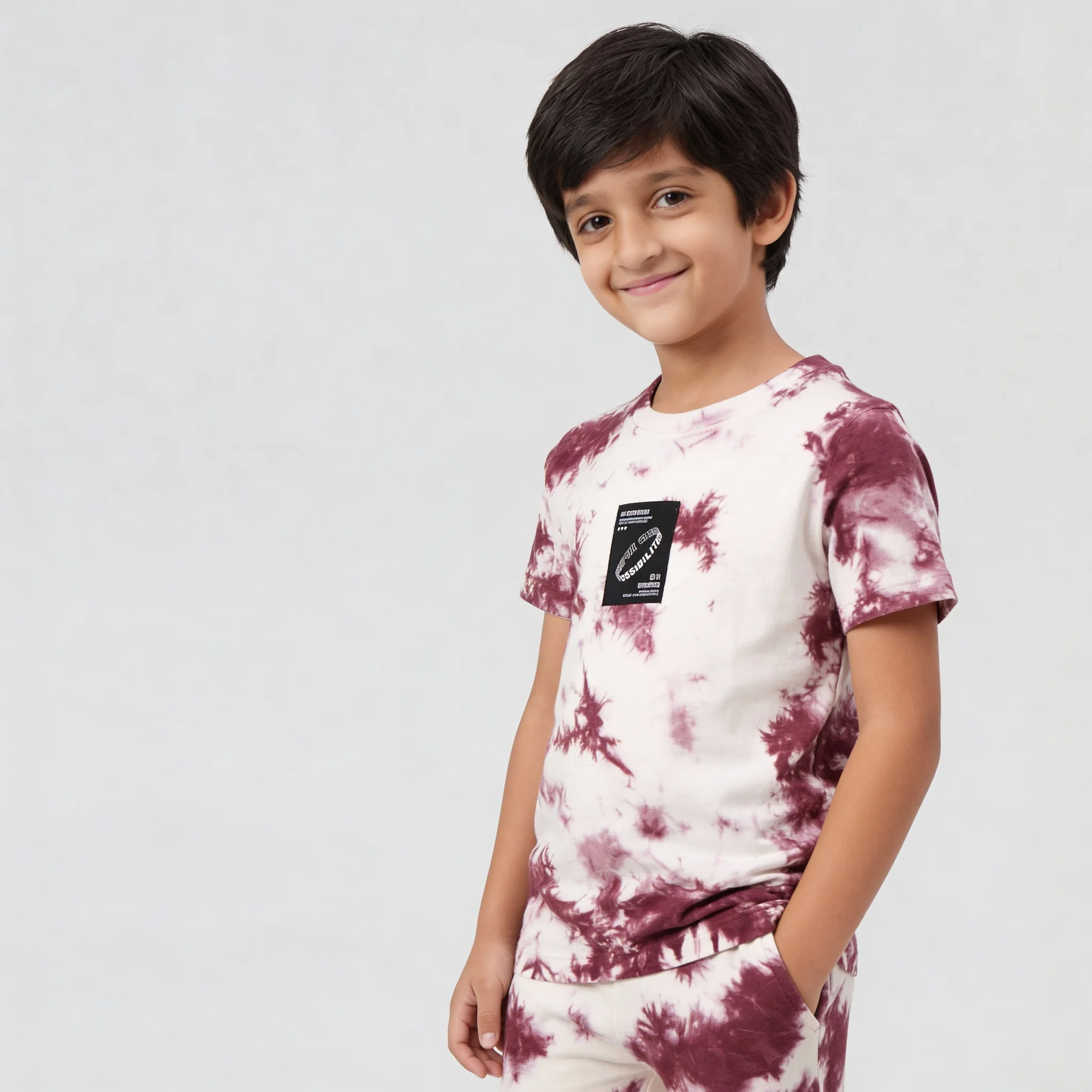 Boys Cotton Tie - Dye T-Shirt - Image 5