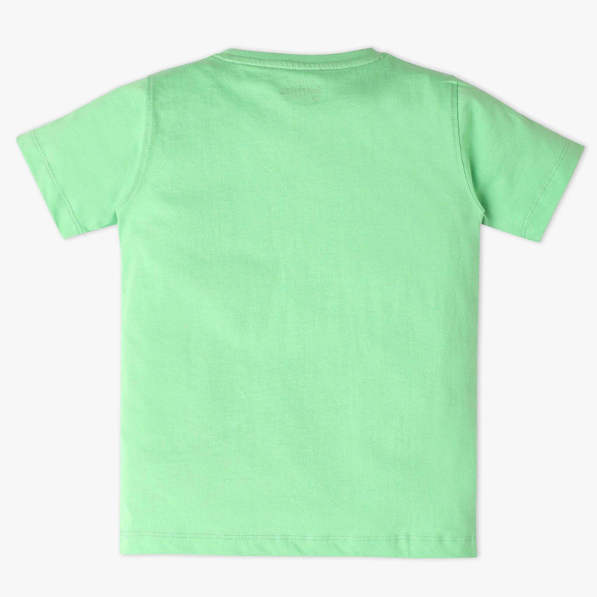 Boys Crew Neck Graphic Print T-Shirt - Image 2