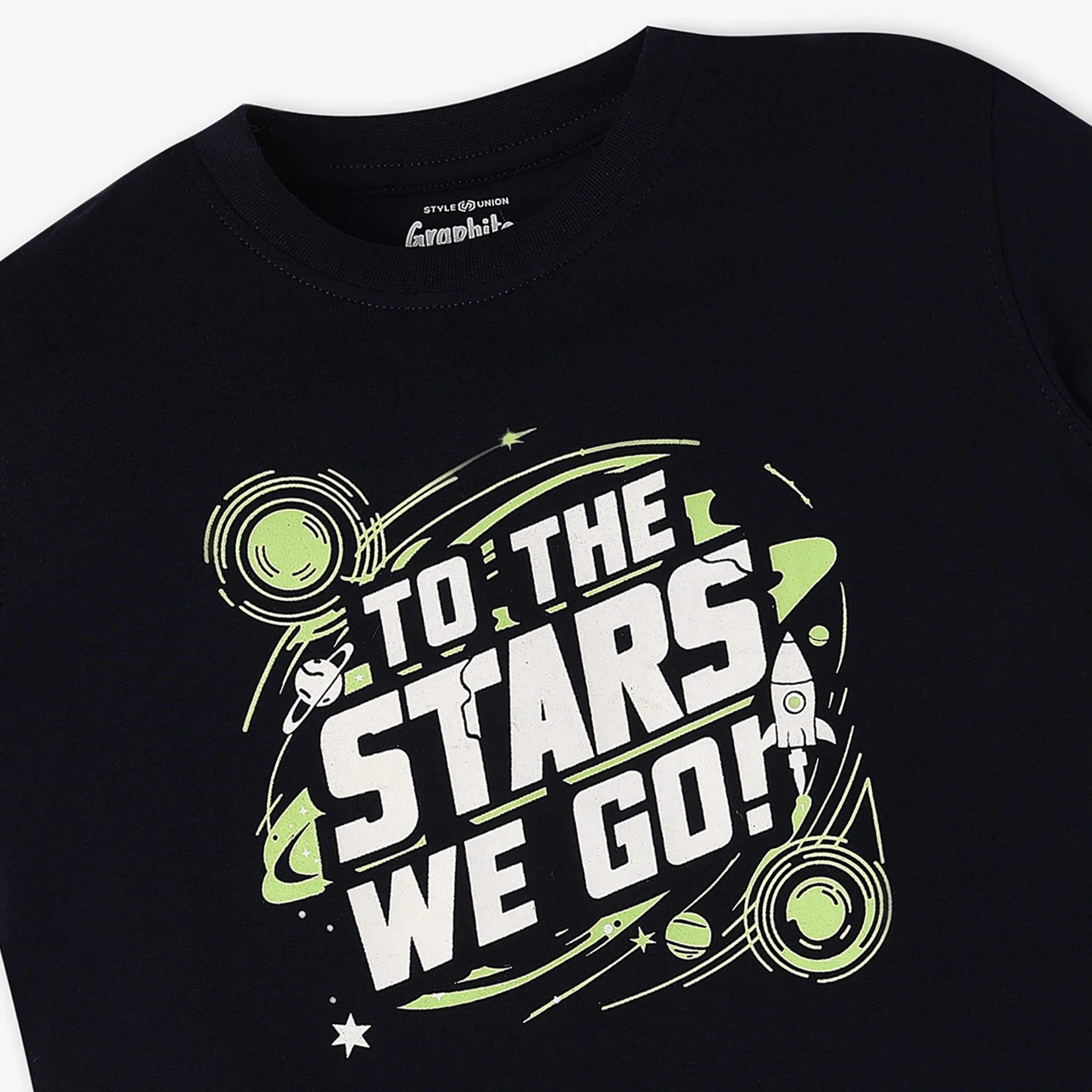 Boys Crew Neck Graphitee - Image 3