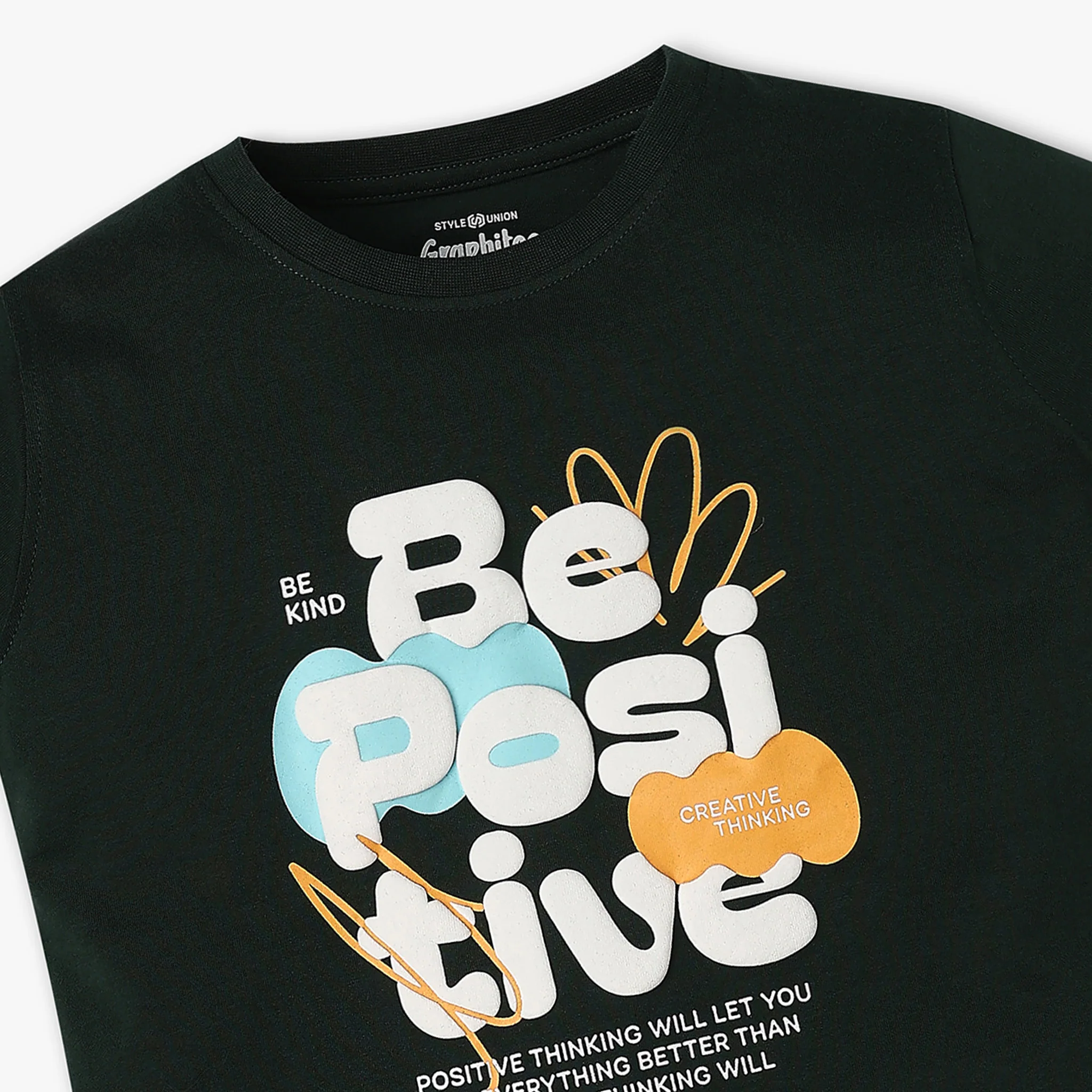 Boys Crew Neck Graphitee - Image 3