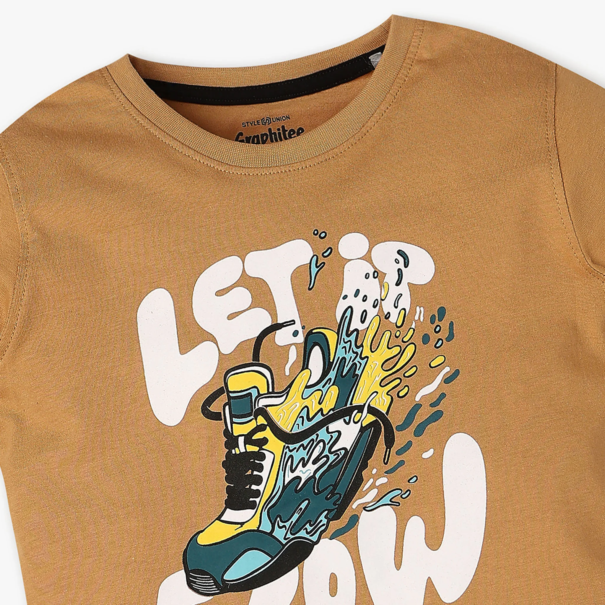 Boys Crew Neck Graphitee - Image 3