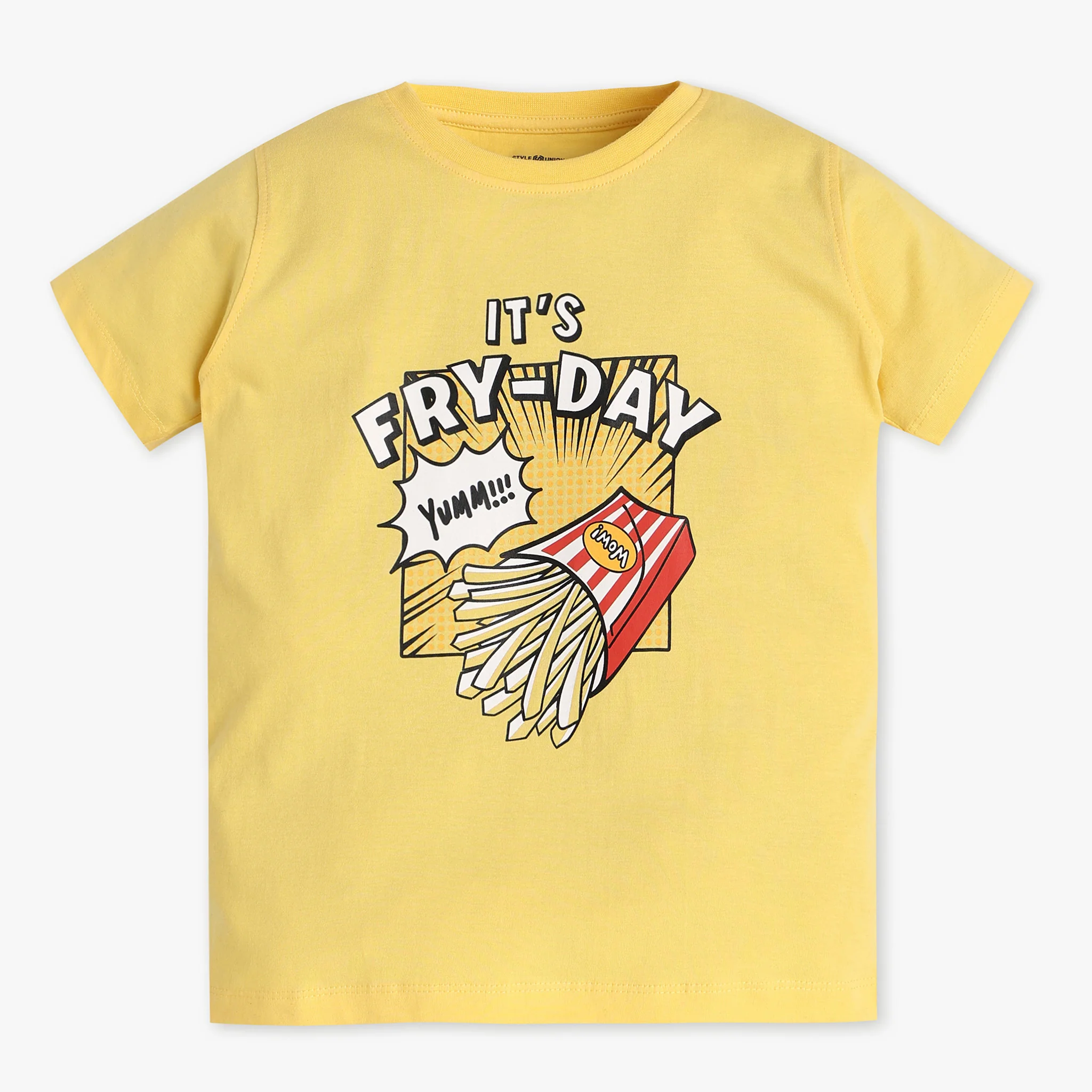 Boys Crew Neck Graphitee