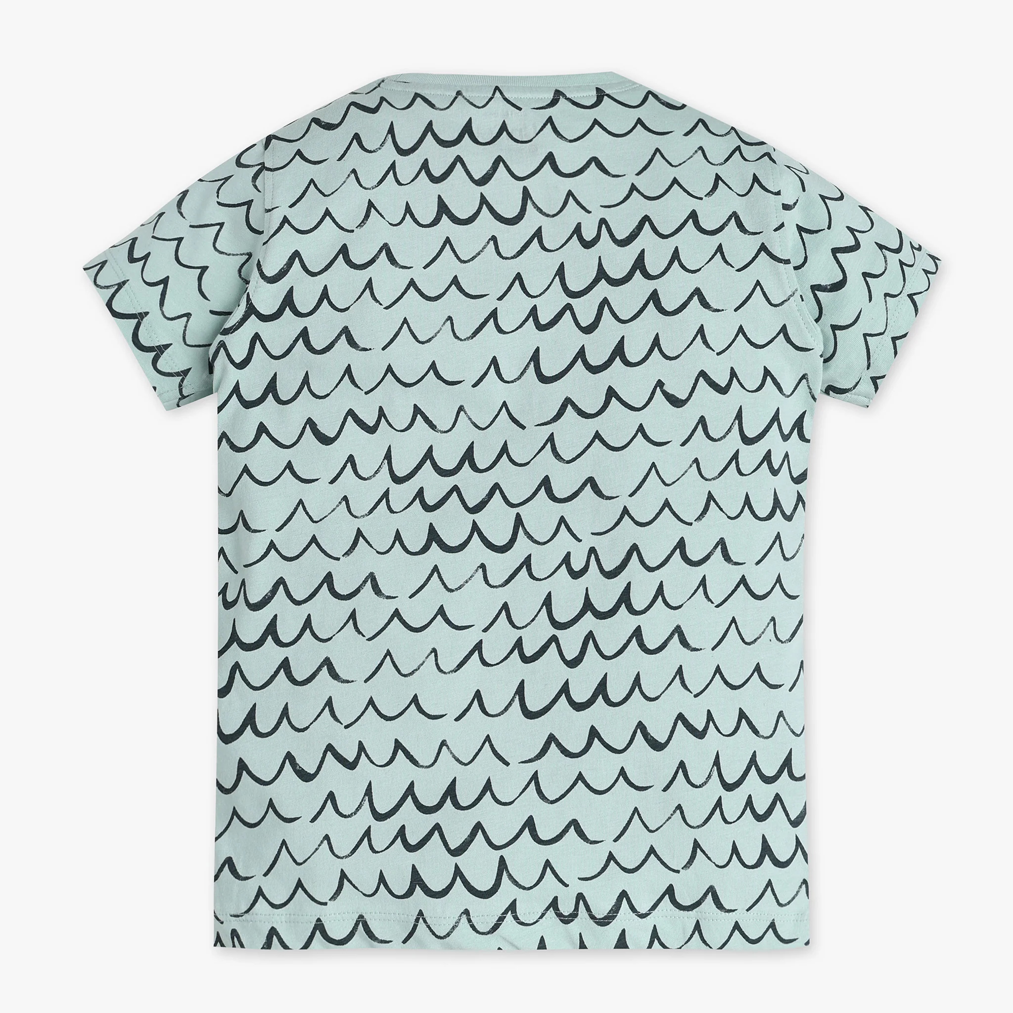 Boys Printed Crew Neck T-Shirt - Image 2