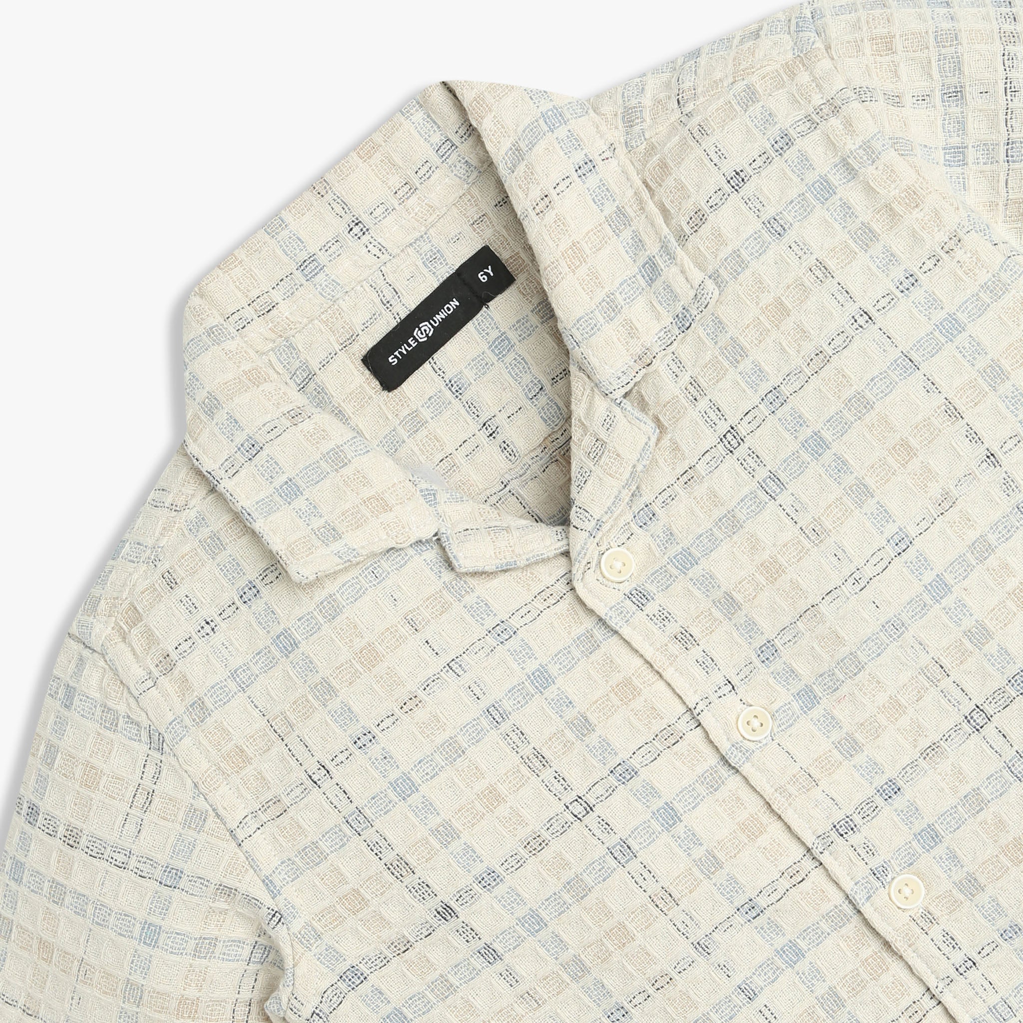 Boys Cuban Half Sleeve Shirt - Image 3
