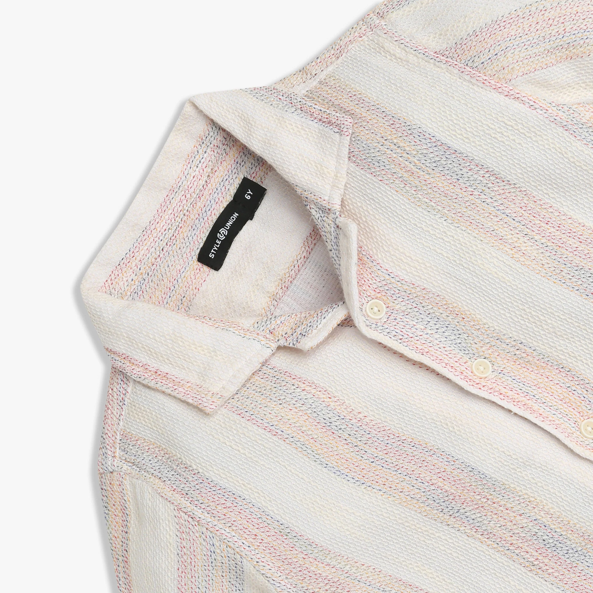 Boys Cuban Half Sleeve Shirt - Image 3