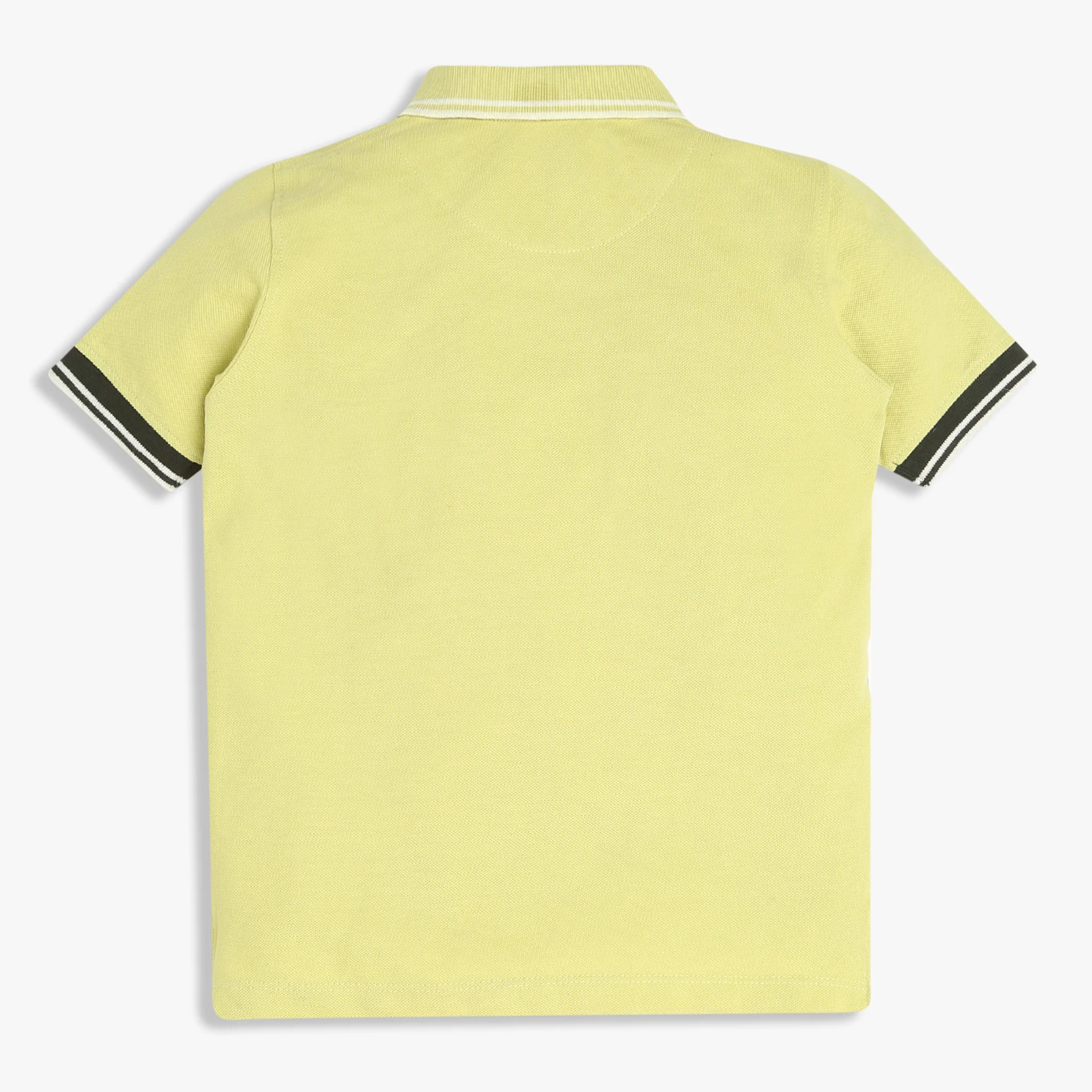 Boys Cut And Sew Sport Polo T-Shirt - Image 2