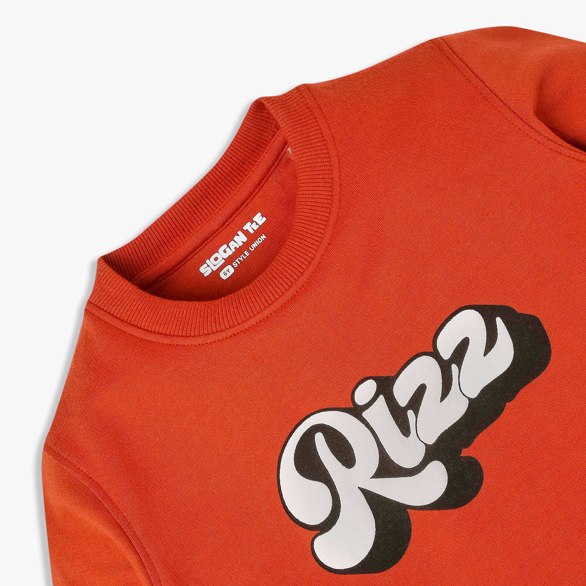 Boys Graphic Crew Neck Sweat Tee - Image 3