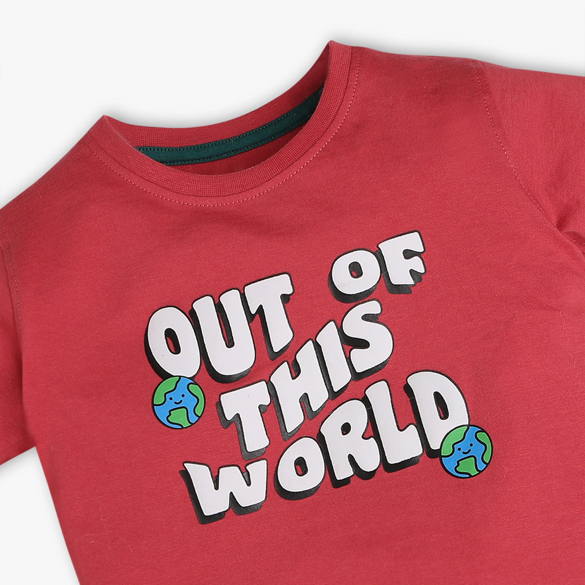 Boys Graphic Crew Neck T-Shirt - Image 3