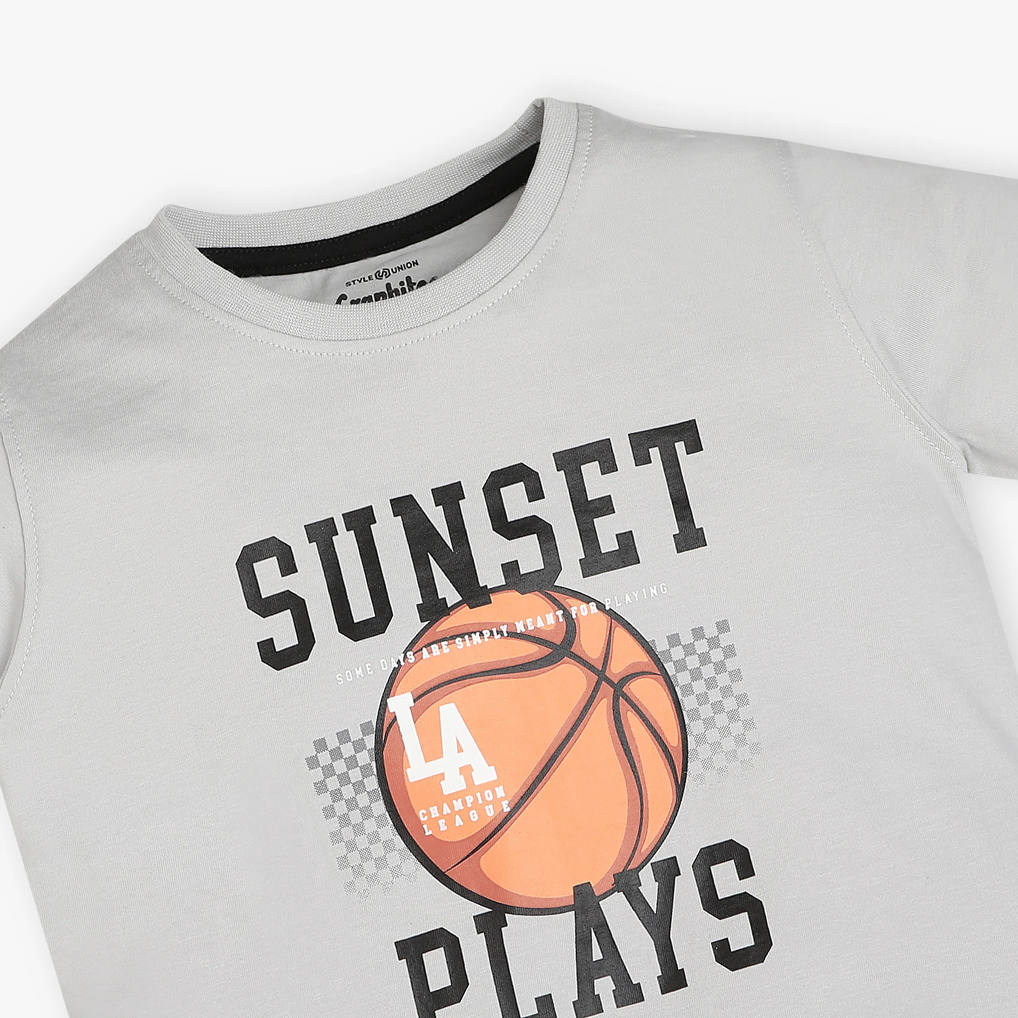 Boys Graphic Crew Neck T-Shirt - Image 3