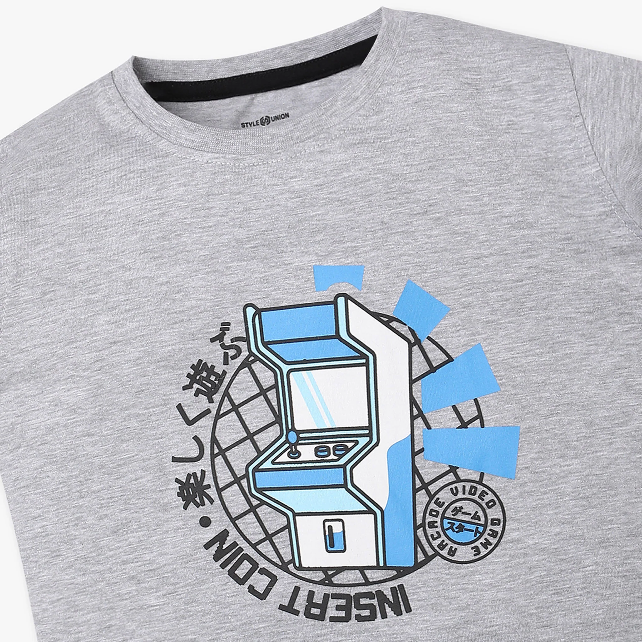 Boys Graphic Crew Neck T-Shirt - Image 3