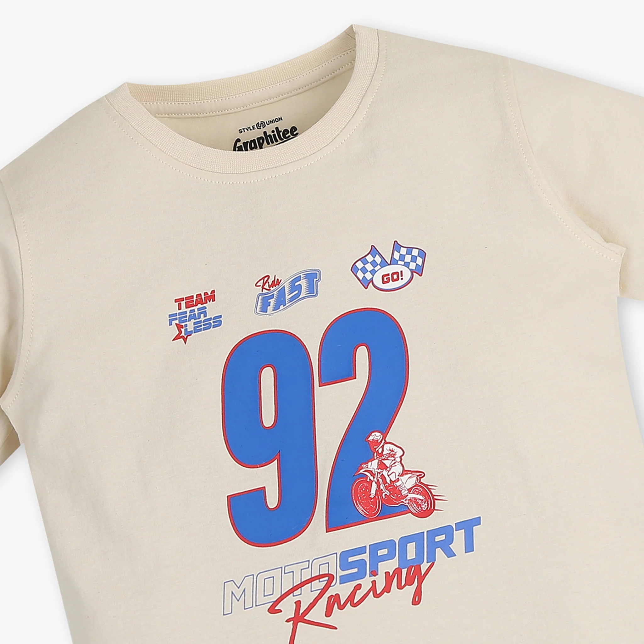 Boys Graphic Crew Neck T-Shirt - Image 3