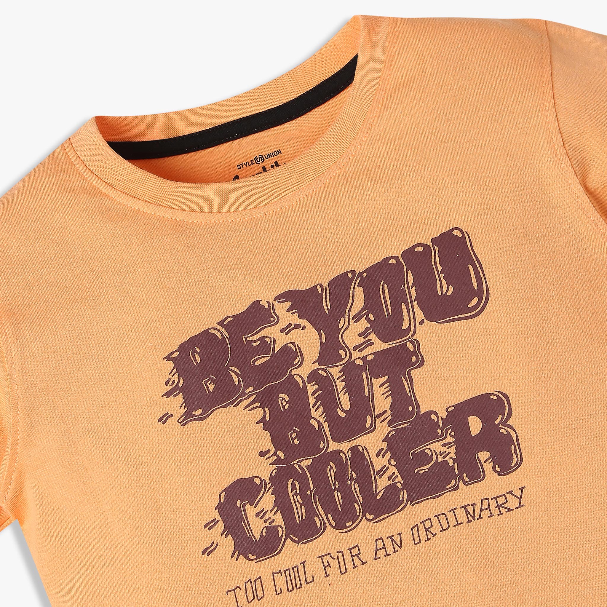 Boys Graphic Crew Neck T-Shirt - Image 3