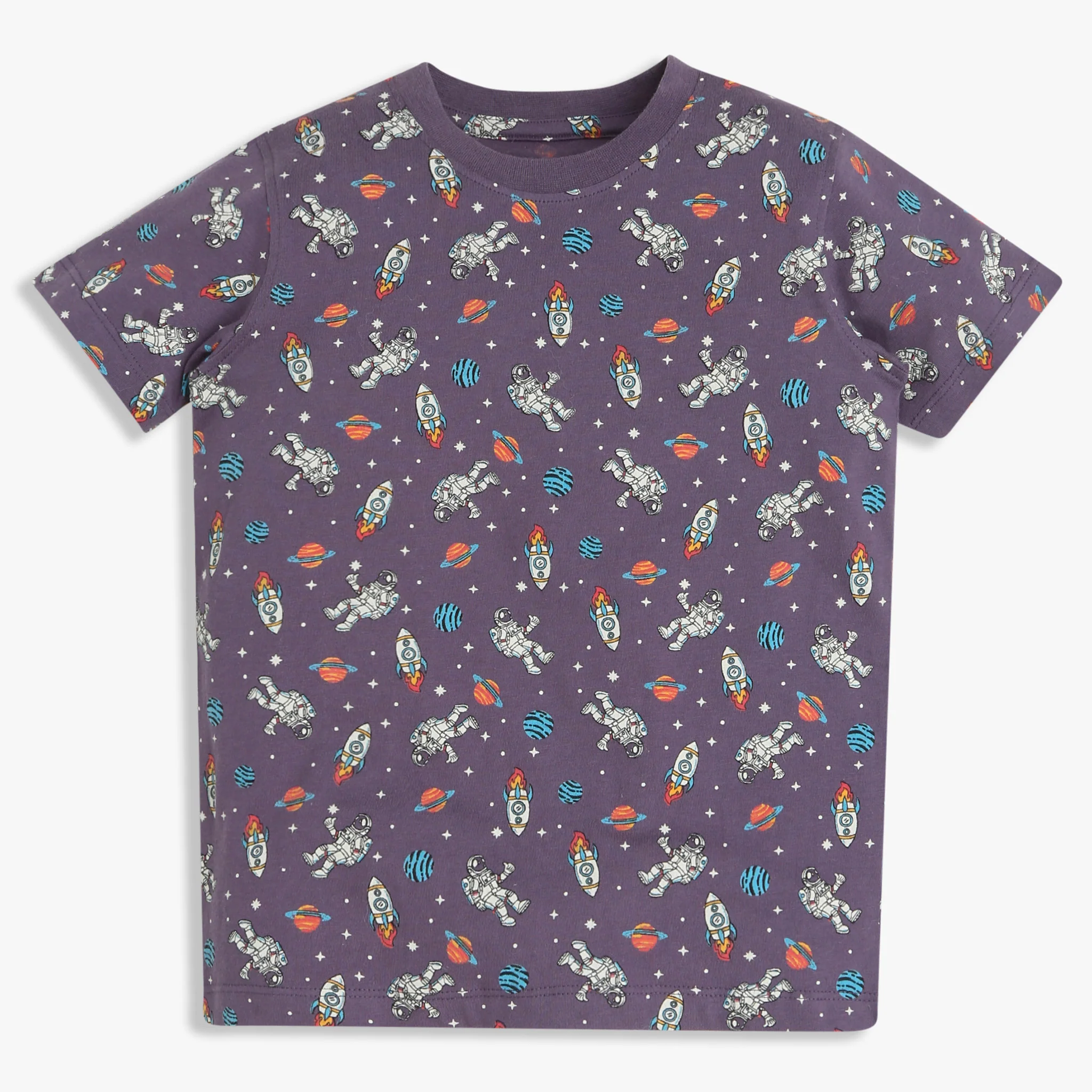 Boys Half Sleeve T-Shirt & Shorts Sleepwear Set - Image 2