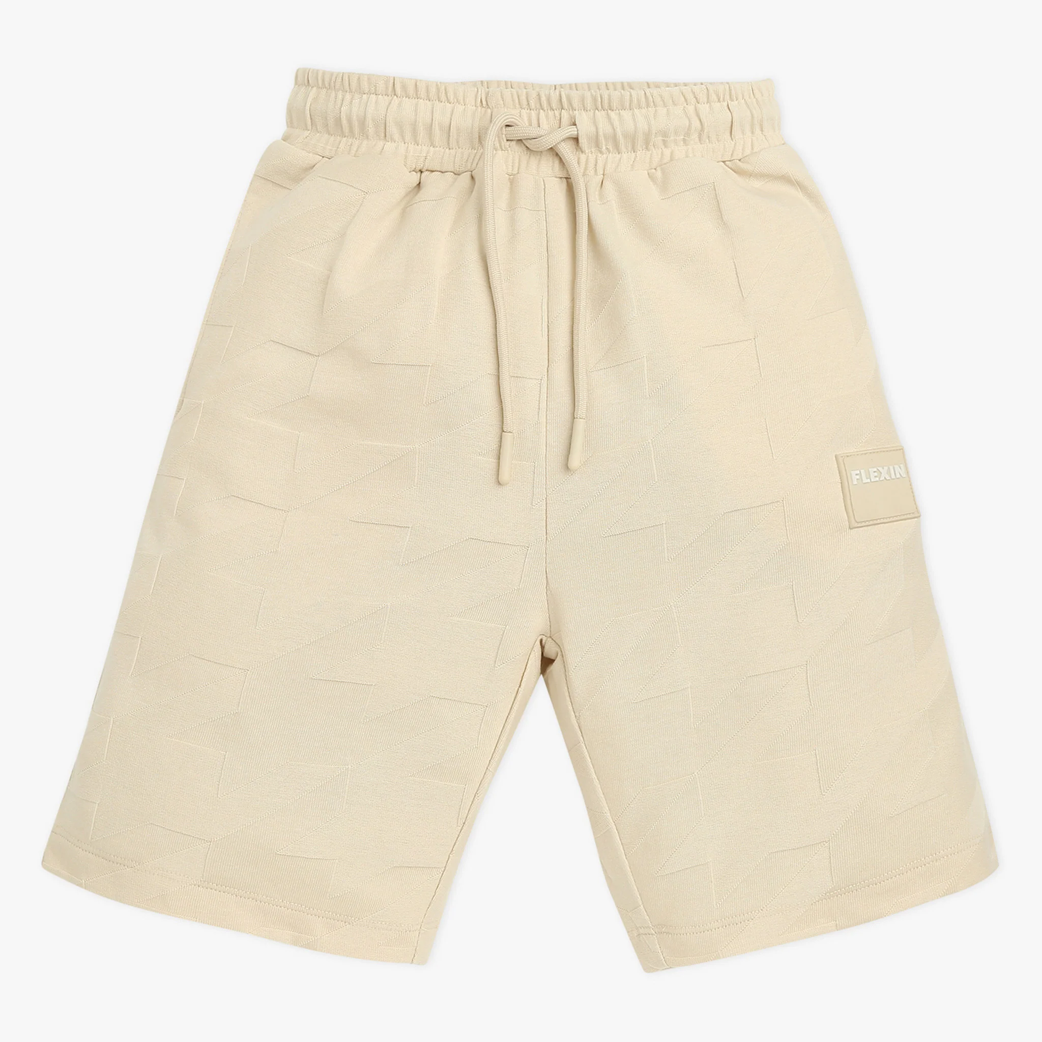 Boys Knee Length Zipper Pocket Shorts - Image 3