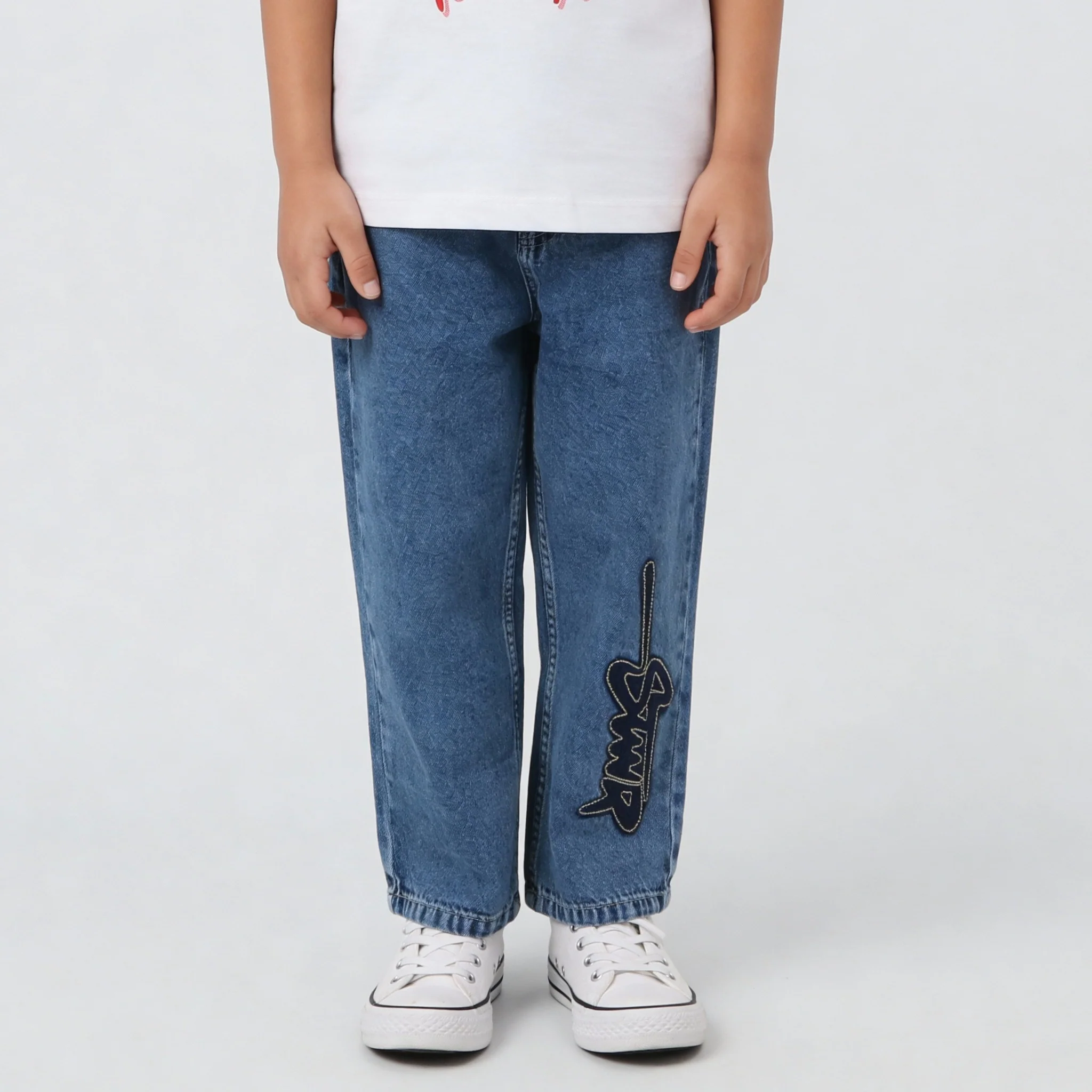 Boys Loose Fit Jeans - Image 2