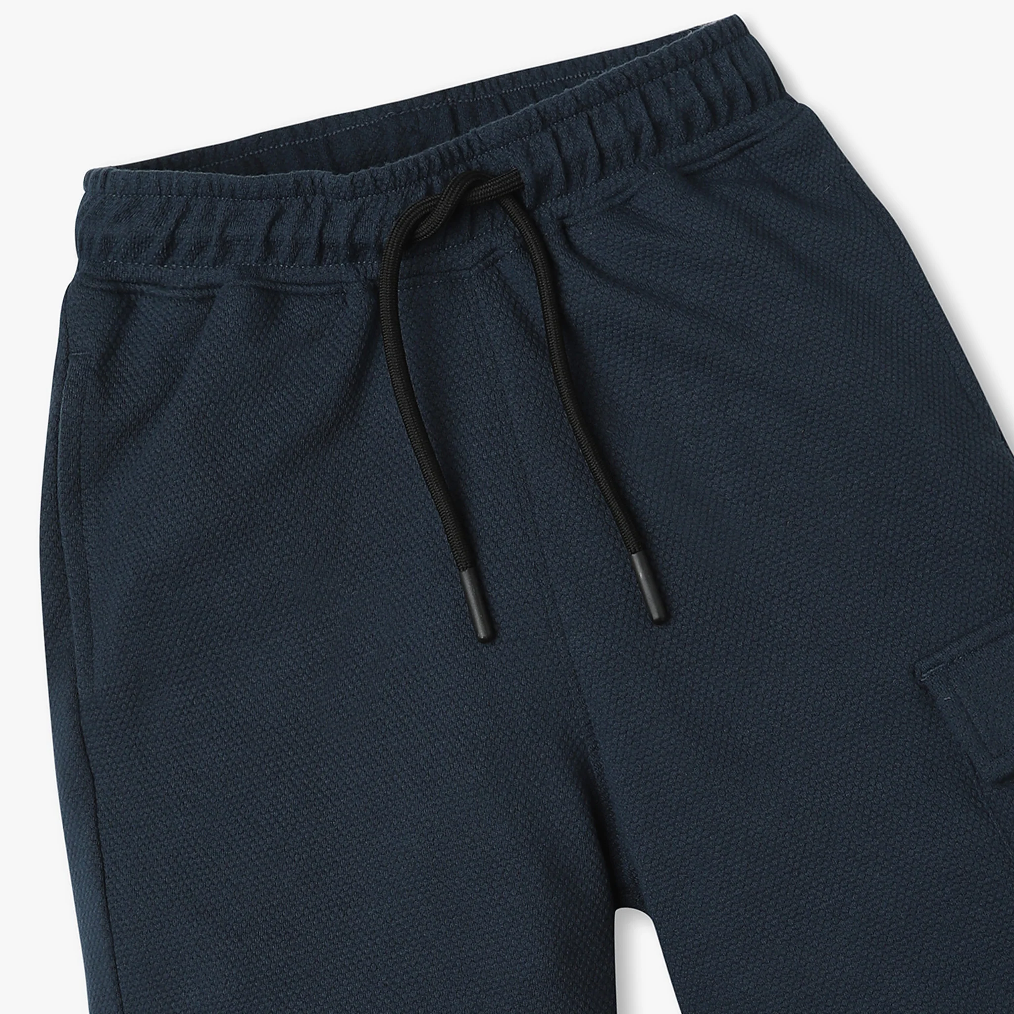 Boys Mid Rise Knee Length Shorts - Image 3