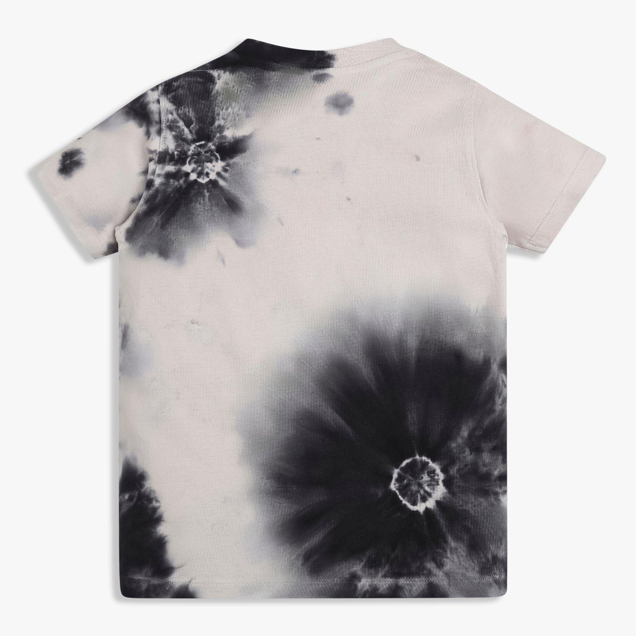 Boys Neon Grid Tie & Dye T-Shirt - Image 2