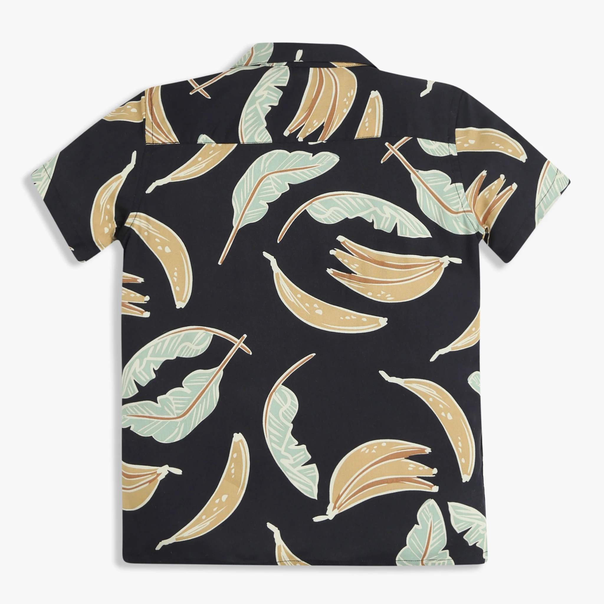 Boys Printed Cuban Half Sleeve Shirt - Image 2