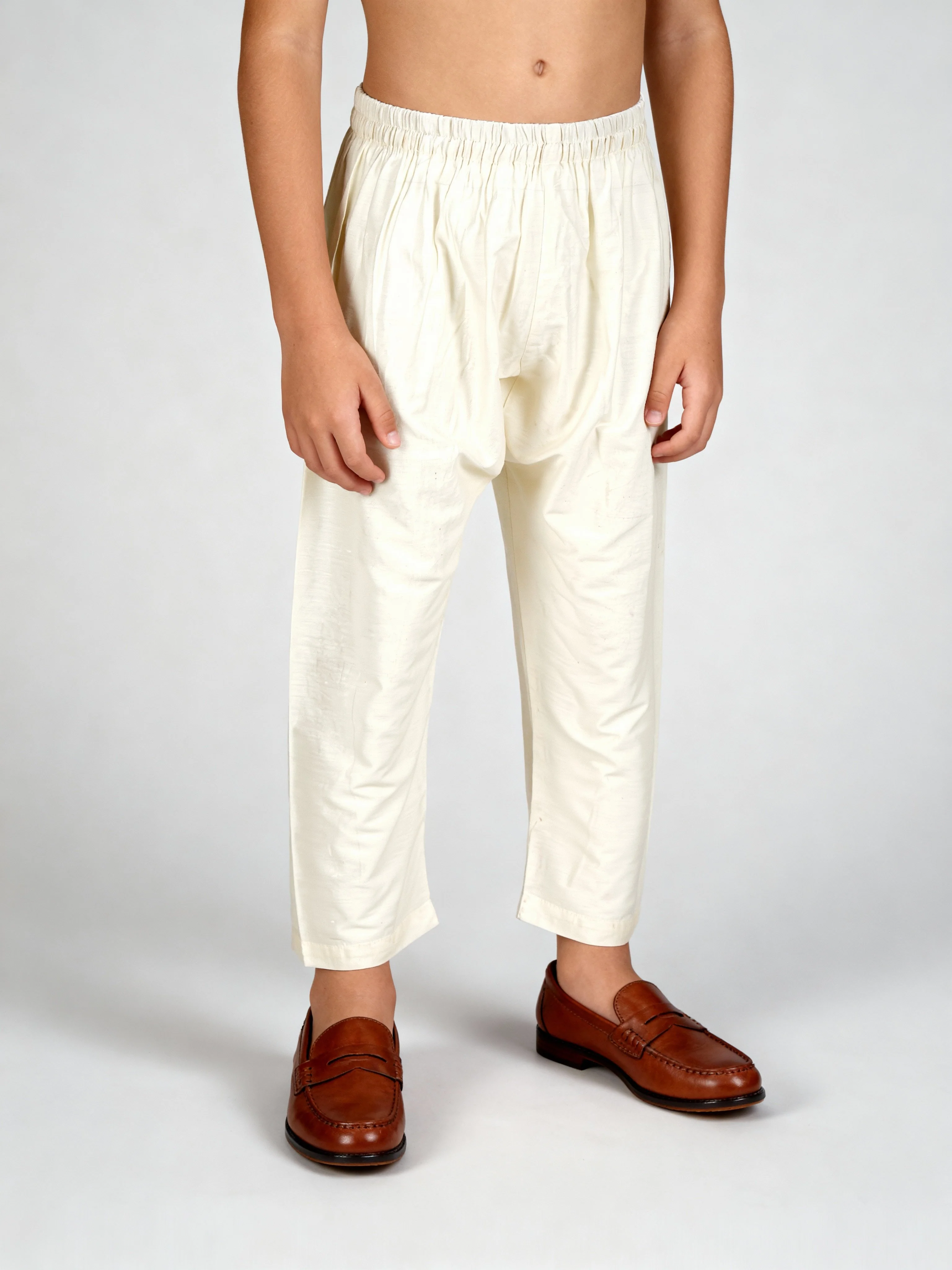 Boys Printed Kurta with Pant Sets - Image 6