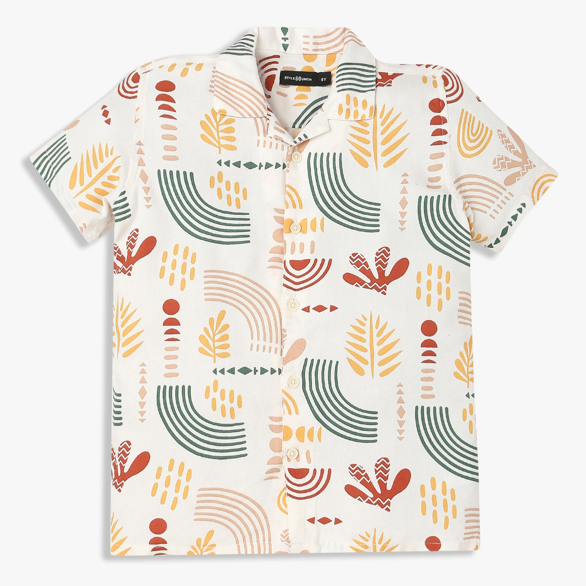 Boys Printed Retreat Shirt