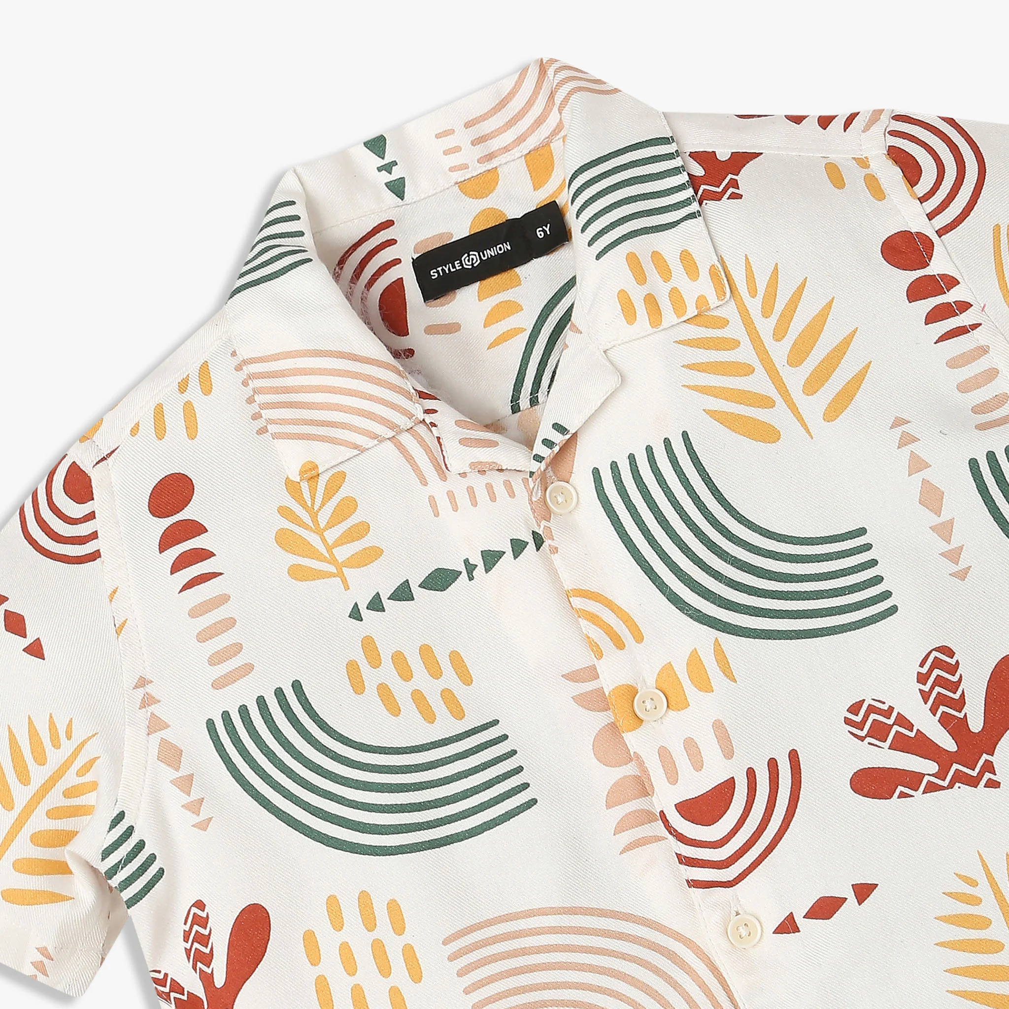 Boys Printed Retreat Shirt - Image 3