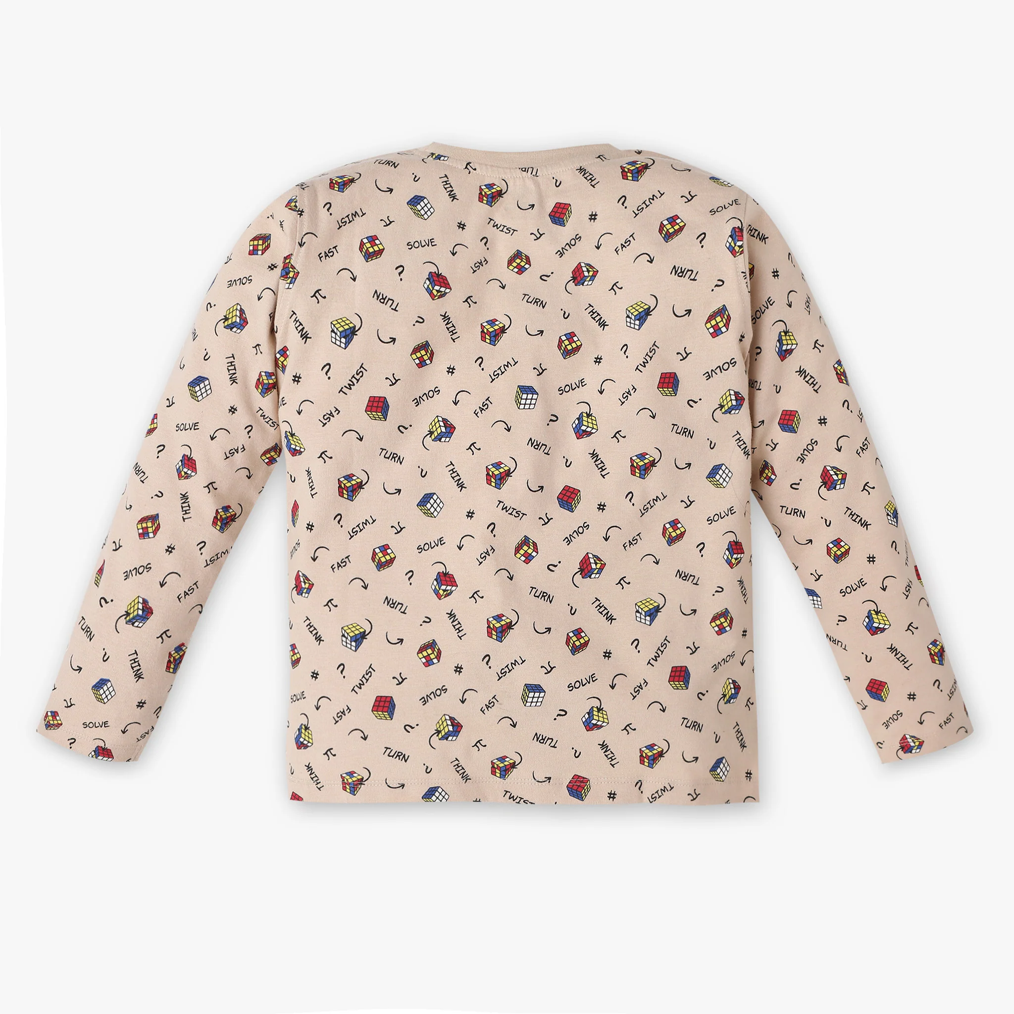 Boys Printed T-Shirt With Trackpant Sleepwear Set - Image 3