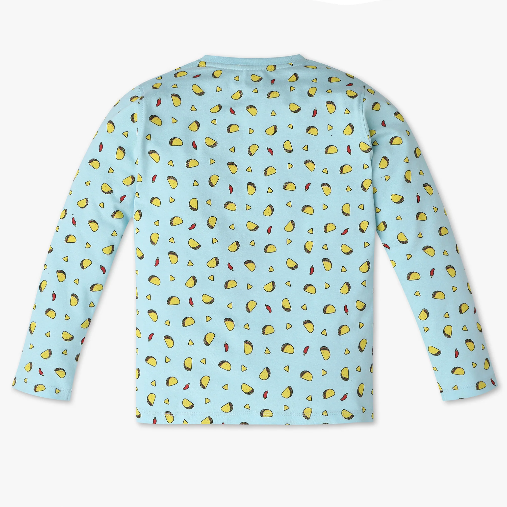 Boys Printed T-Shirt With Trackpant Sleepwear Set - Image 3