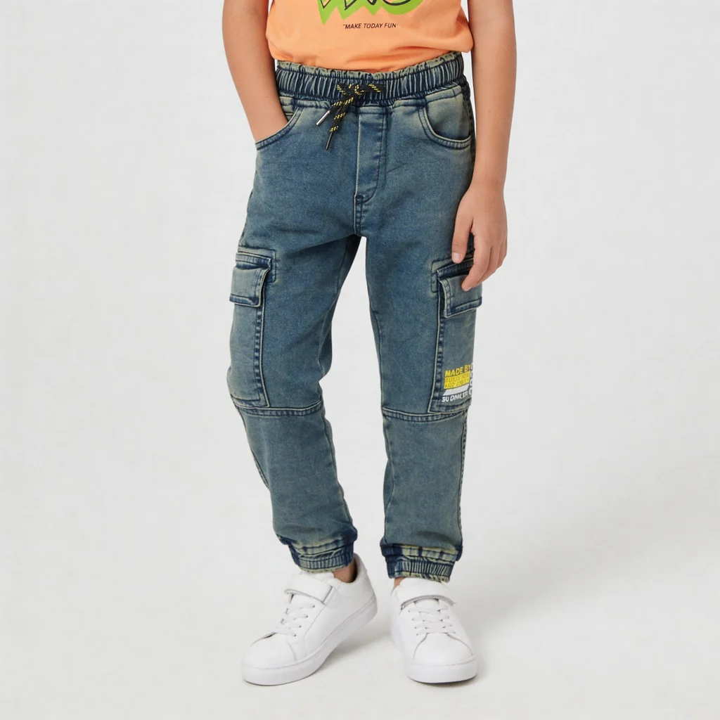 Boys Pull On Jogger With Cargo Pockets - Image 2