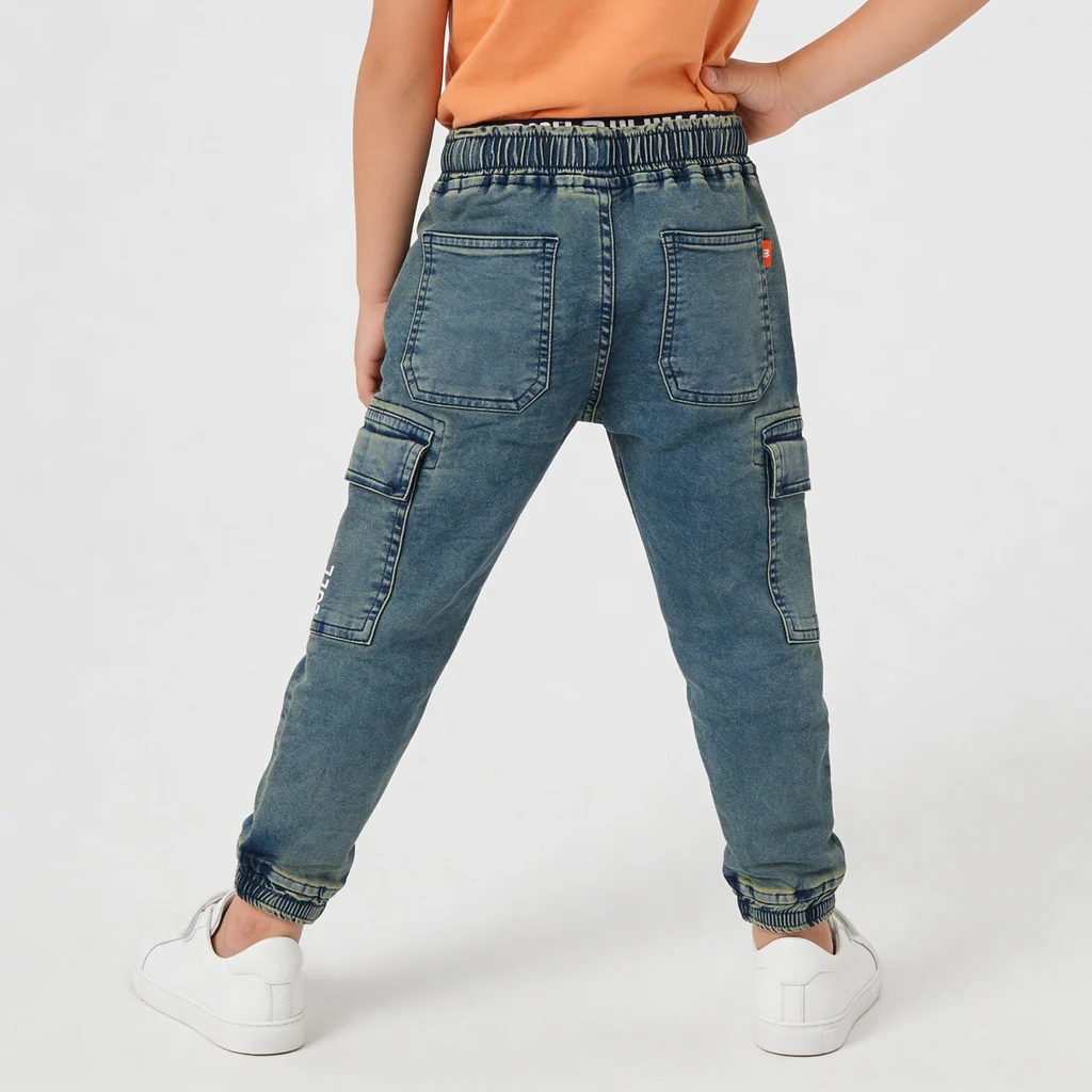 Boys Pull On Jogger With Cargo Pockets - Image 3