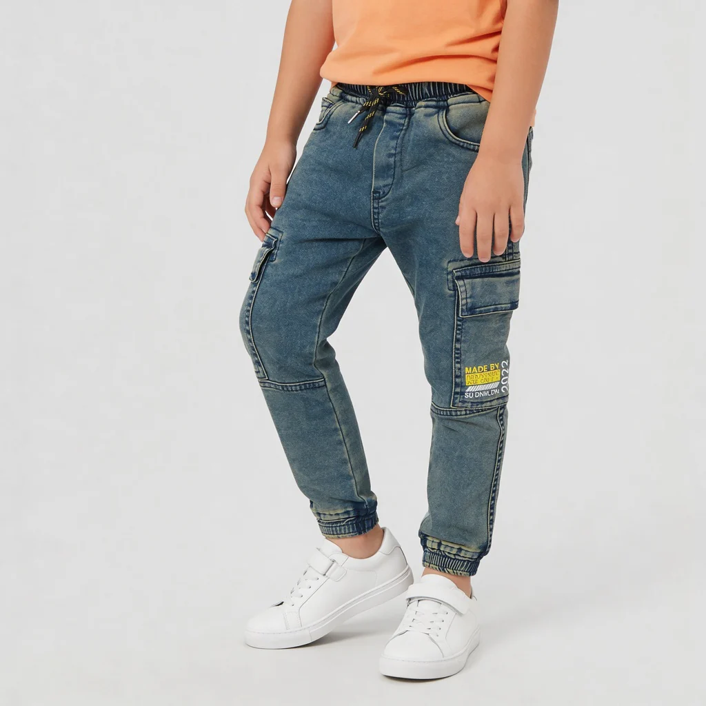 Boys Pull On Jogger With Cargo Pockets - Image 5