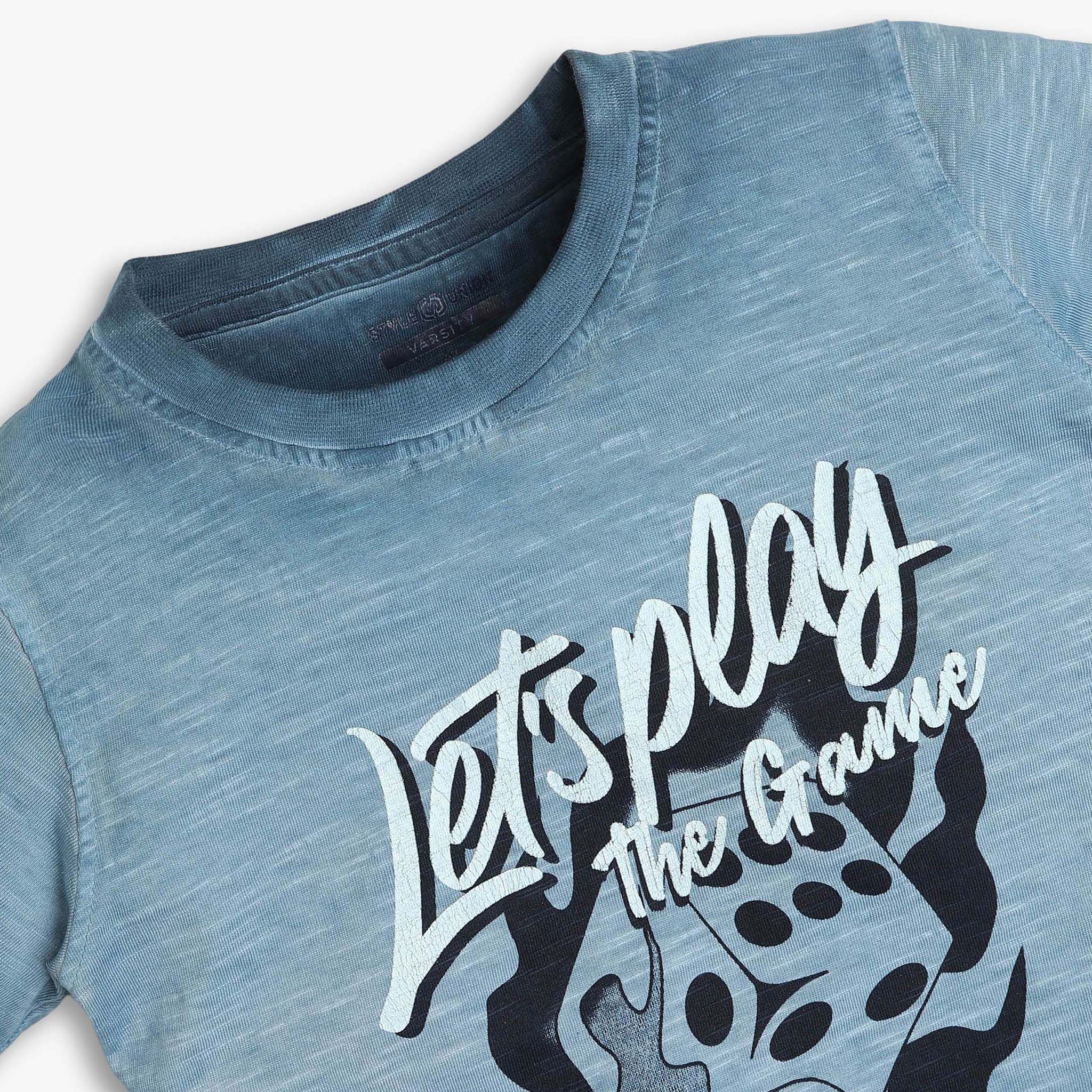 Boys Regular Fit Abstract T-Shirt - Image 3