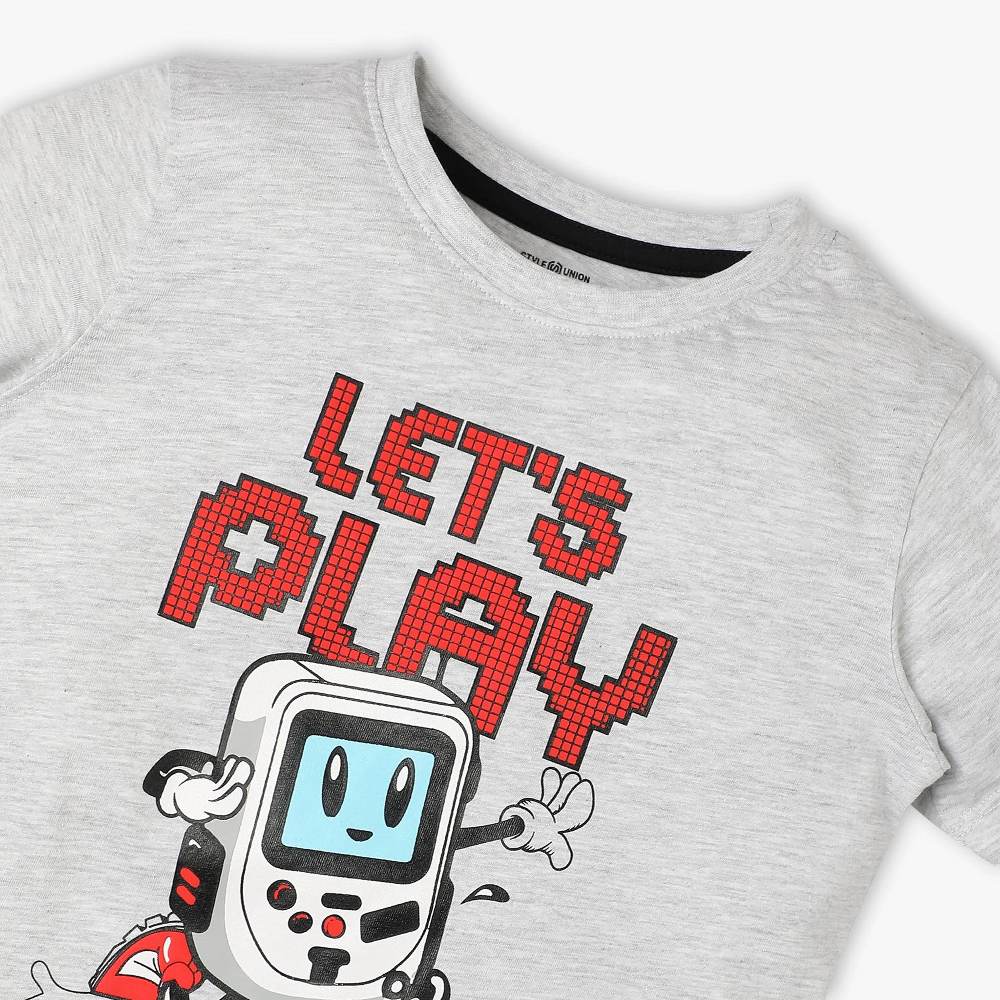 Boys Graphic Crew Neck T-Shirt - Image 3