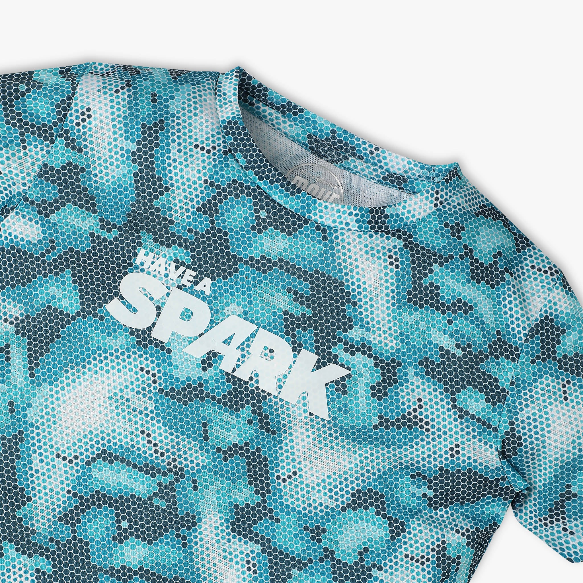 Boys Printed Crew Neck Sublimation Move T-Shirt - Image 3