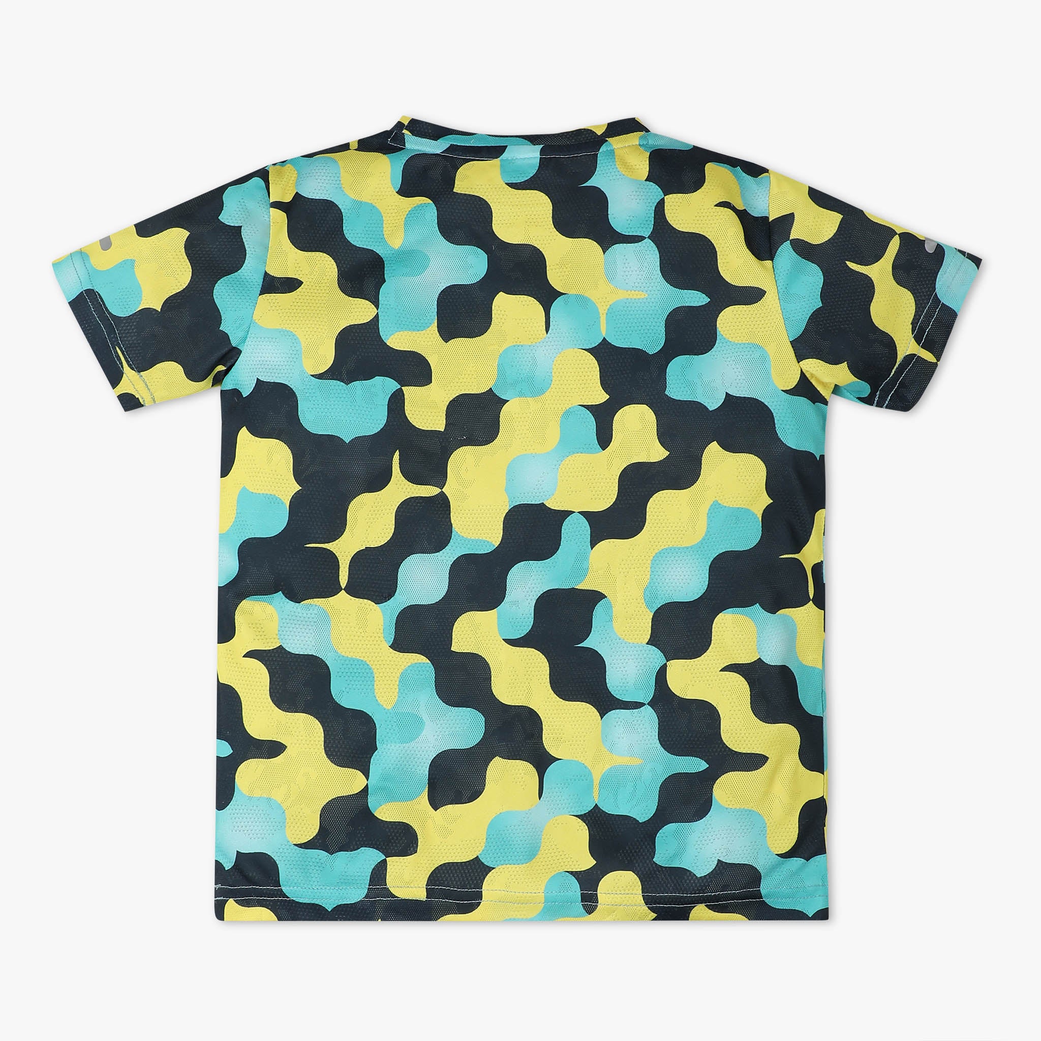 Boys Printed Crew Neck Sublimation Move T-Shirt - Image 2