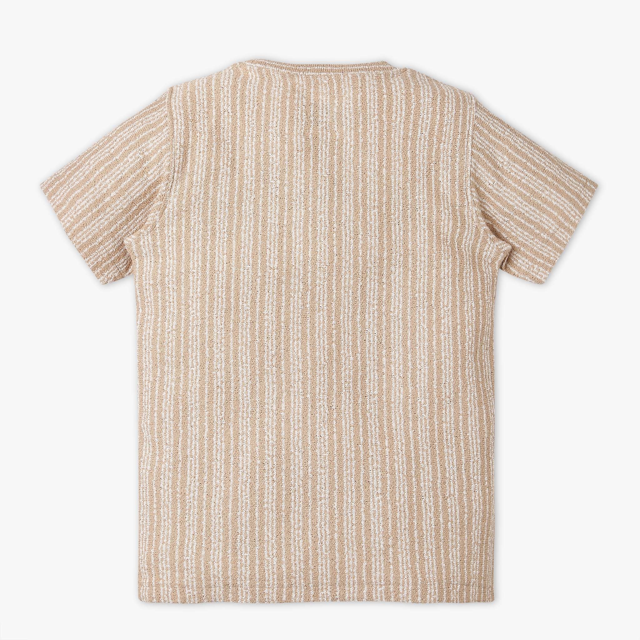 Boys Cut And Sew Crew Neck Weekend T-Shirt - Image 2