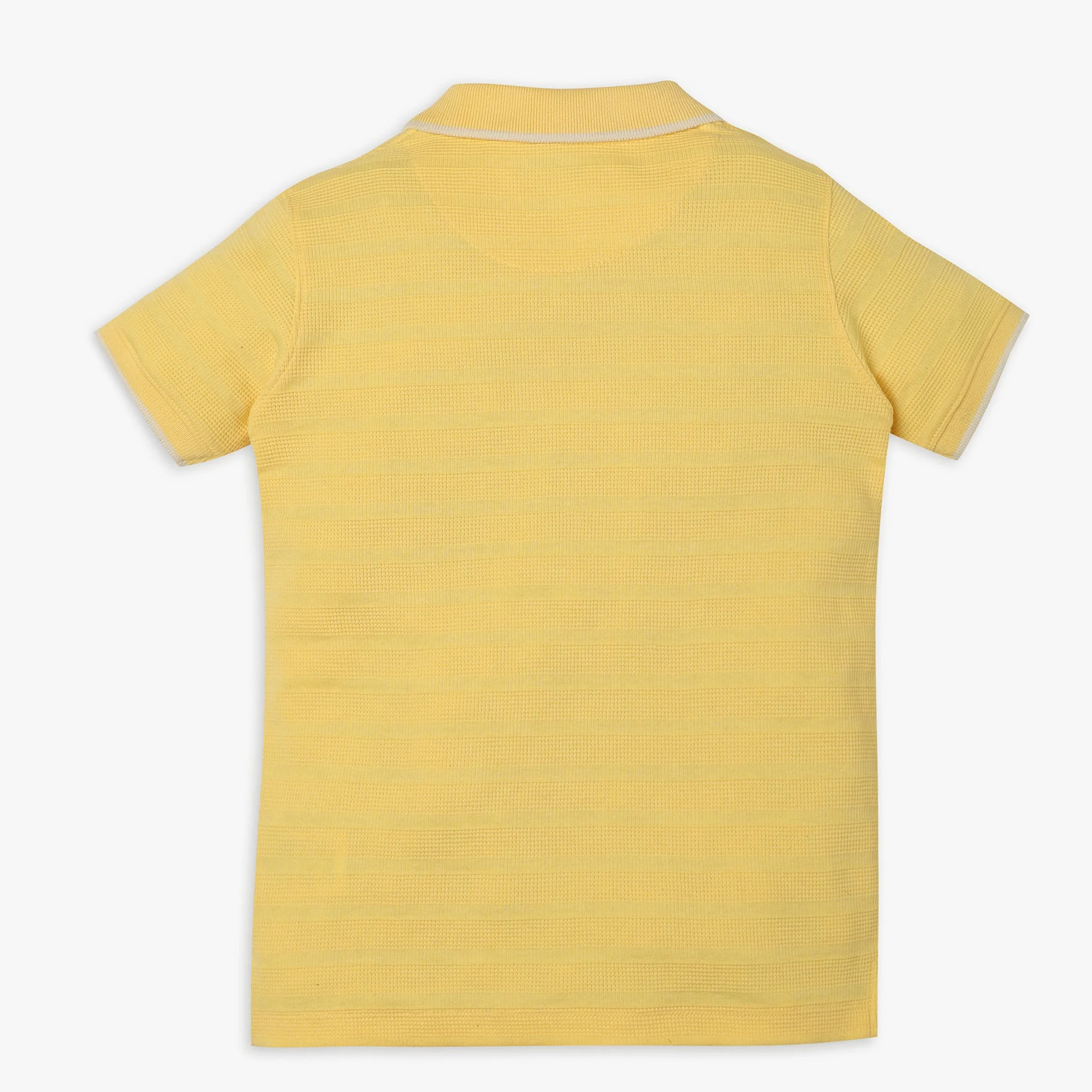 Boys Regular Fit Cut And Sew Polo T-Shirt - Image 11